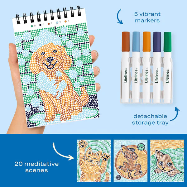 New FlowArt® Mini - Dot-by-Letter Furry Friends