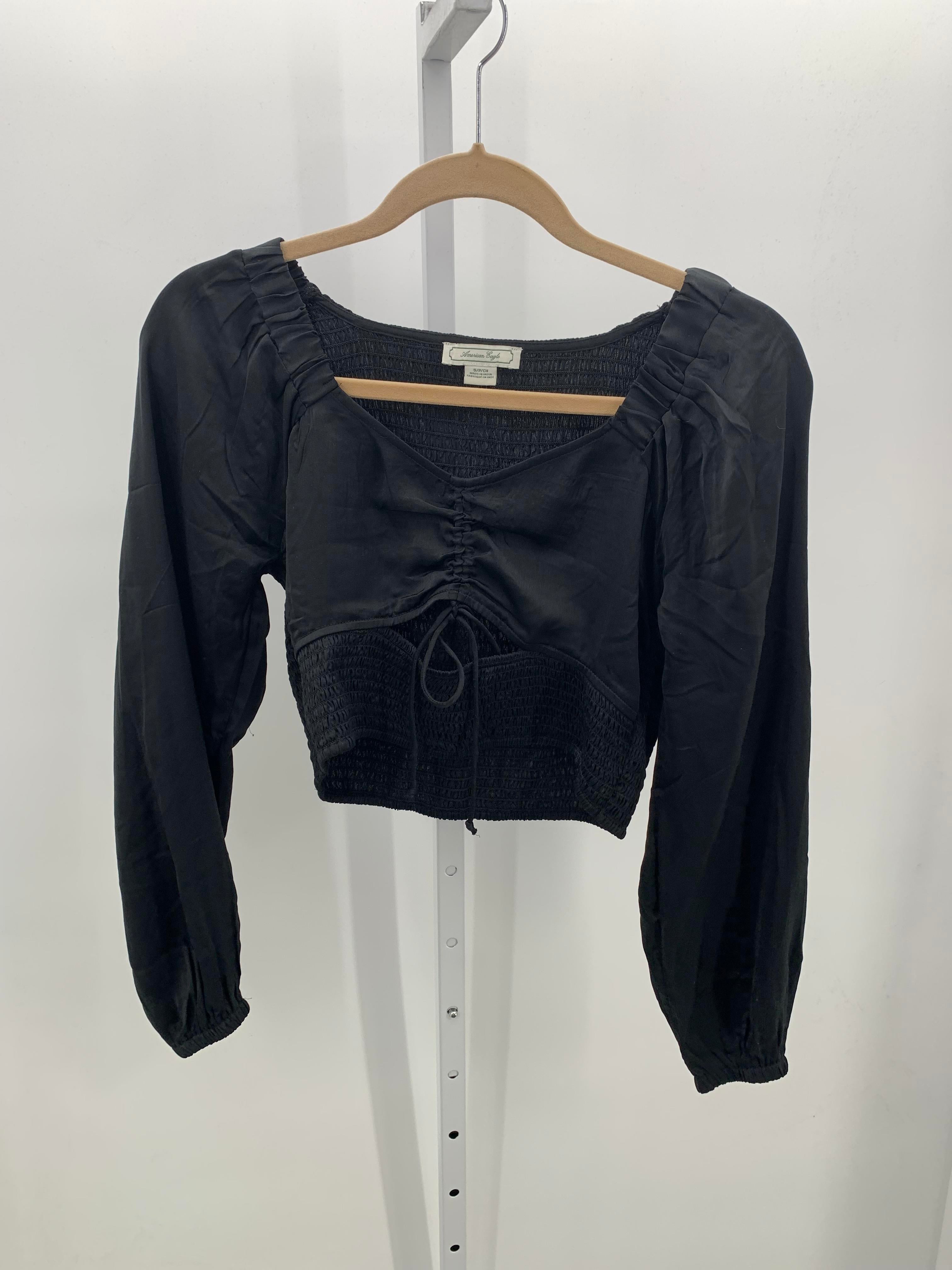 American Eagle Size Small Juniors Long Sleeve Shirt