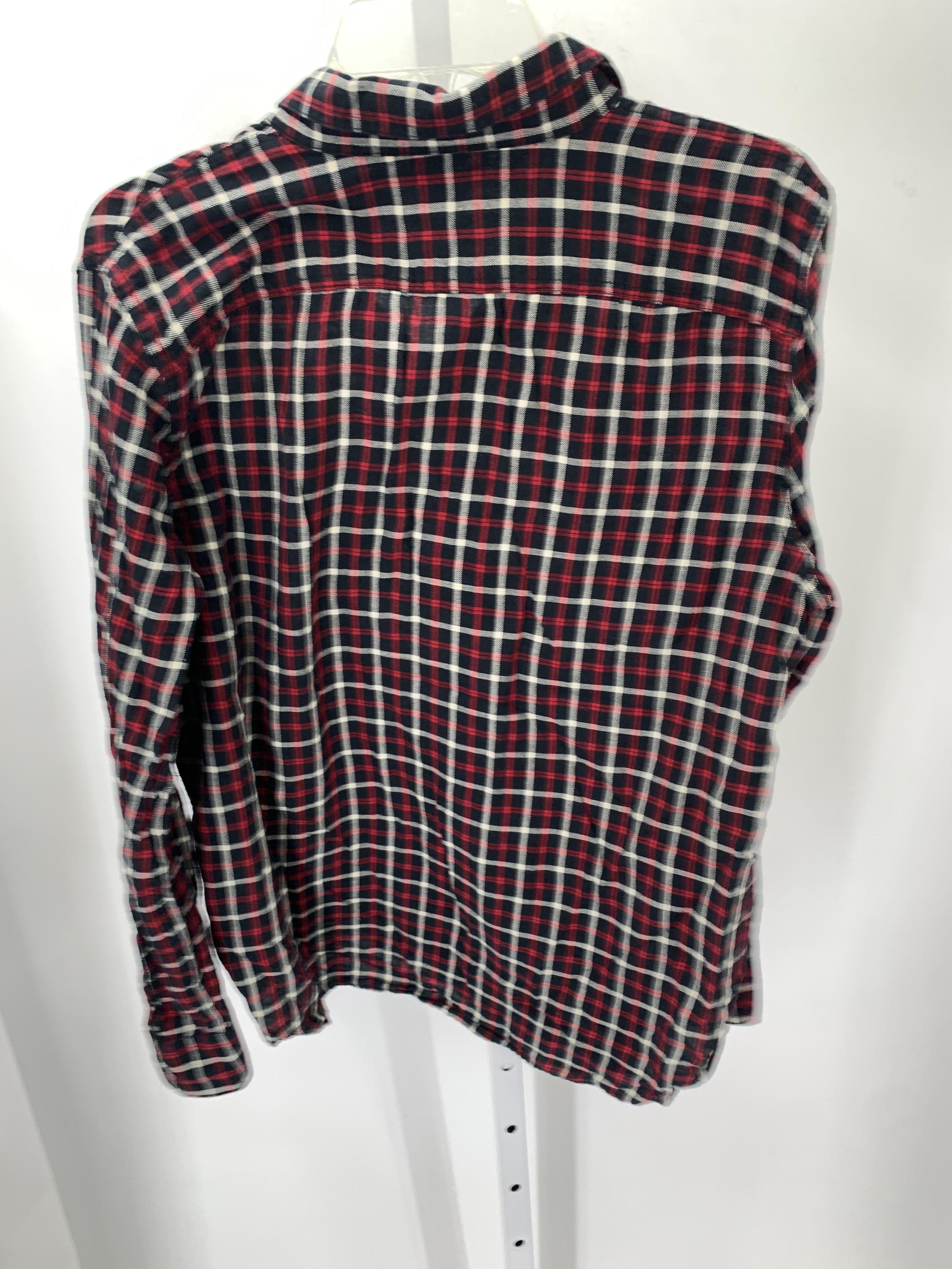Chaps Size Extra Large Misses Long Sleeve Shirt