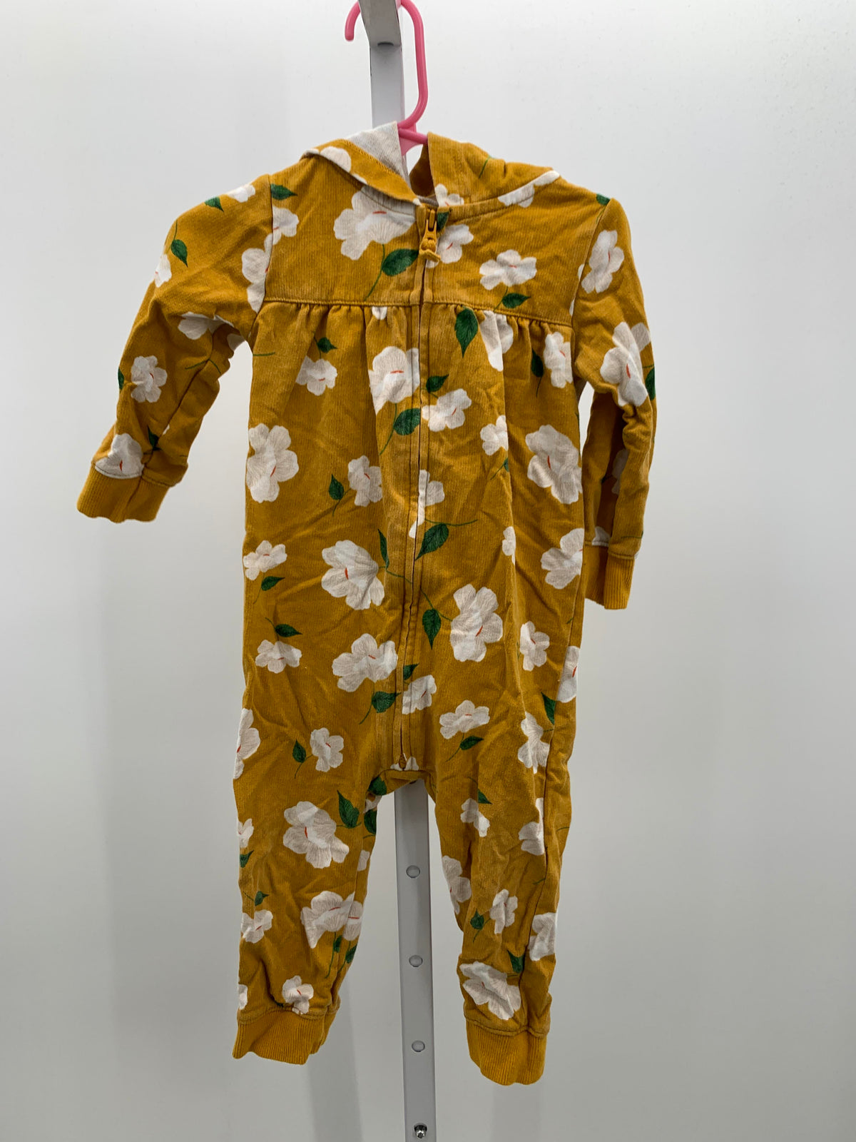 Carters Size 18 Months Girls Long Slv. Romper