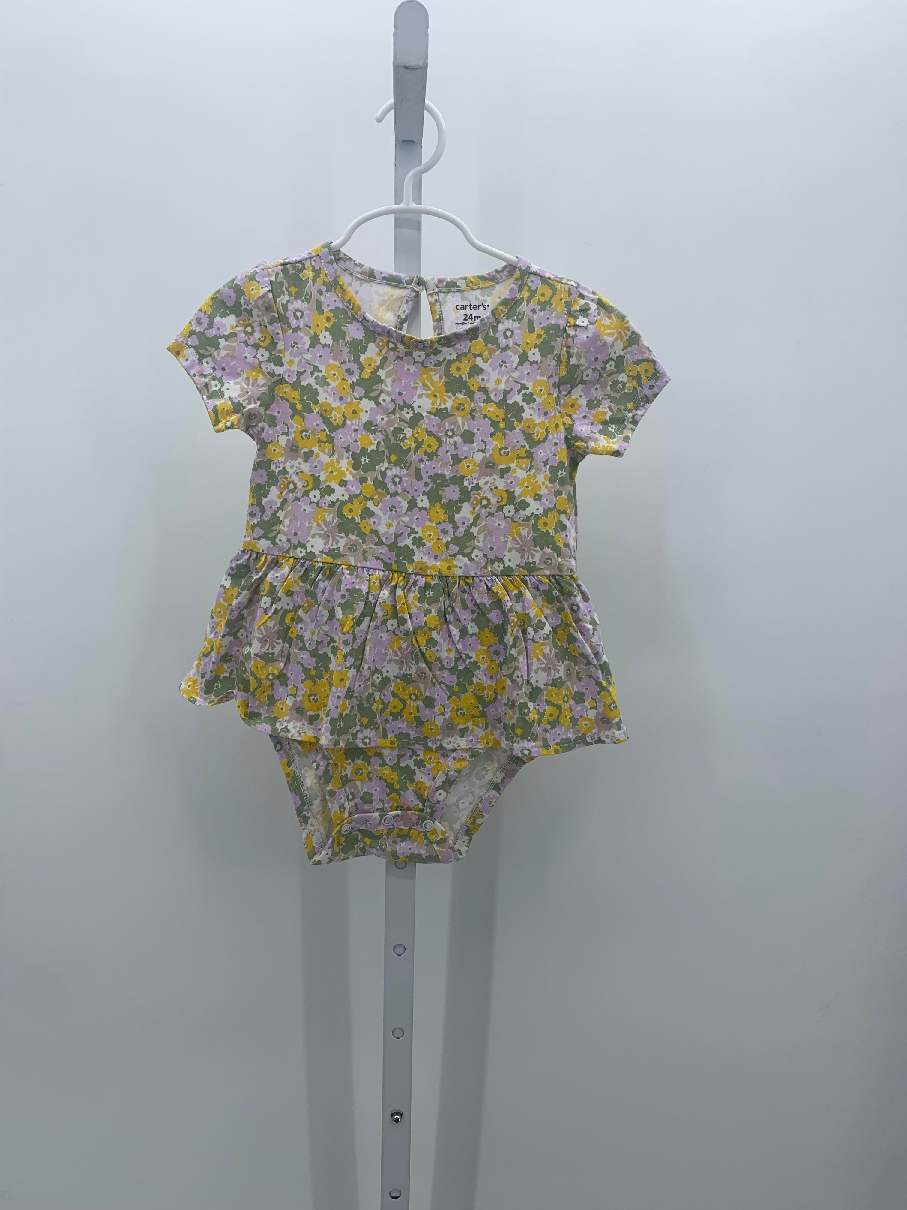 Carters Size 24 Months Girls Short Sleeve Dress