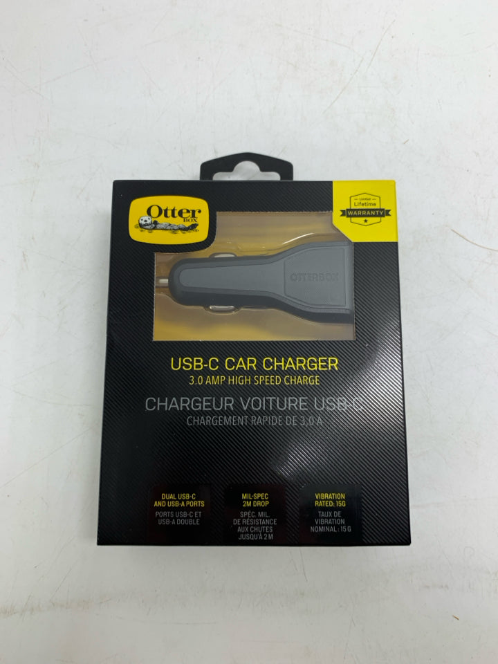 NIB USB-C CAR CHARGER OTTER BOX.
