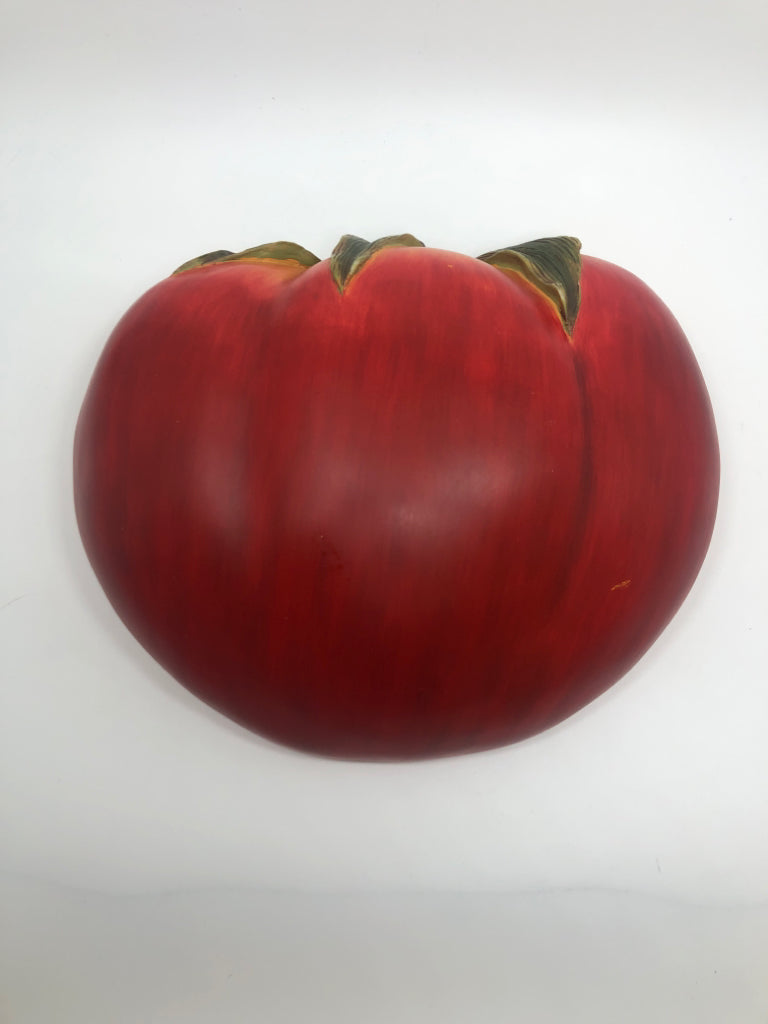 RESIN TOMATO WALL DECOR.
