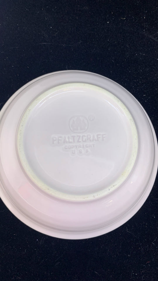 22PC PFALTZGRAFF AURA PINK DINNER SVC FOR 4.