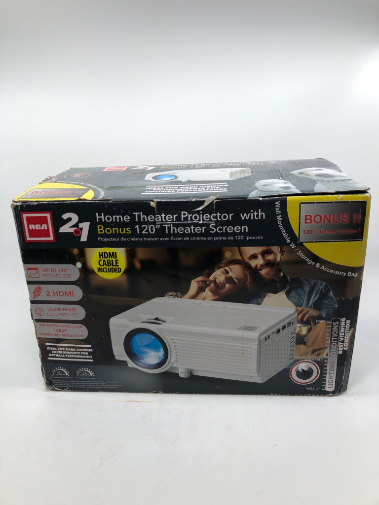 NIB HOME THEATRE PROJECTOR.