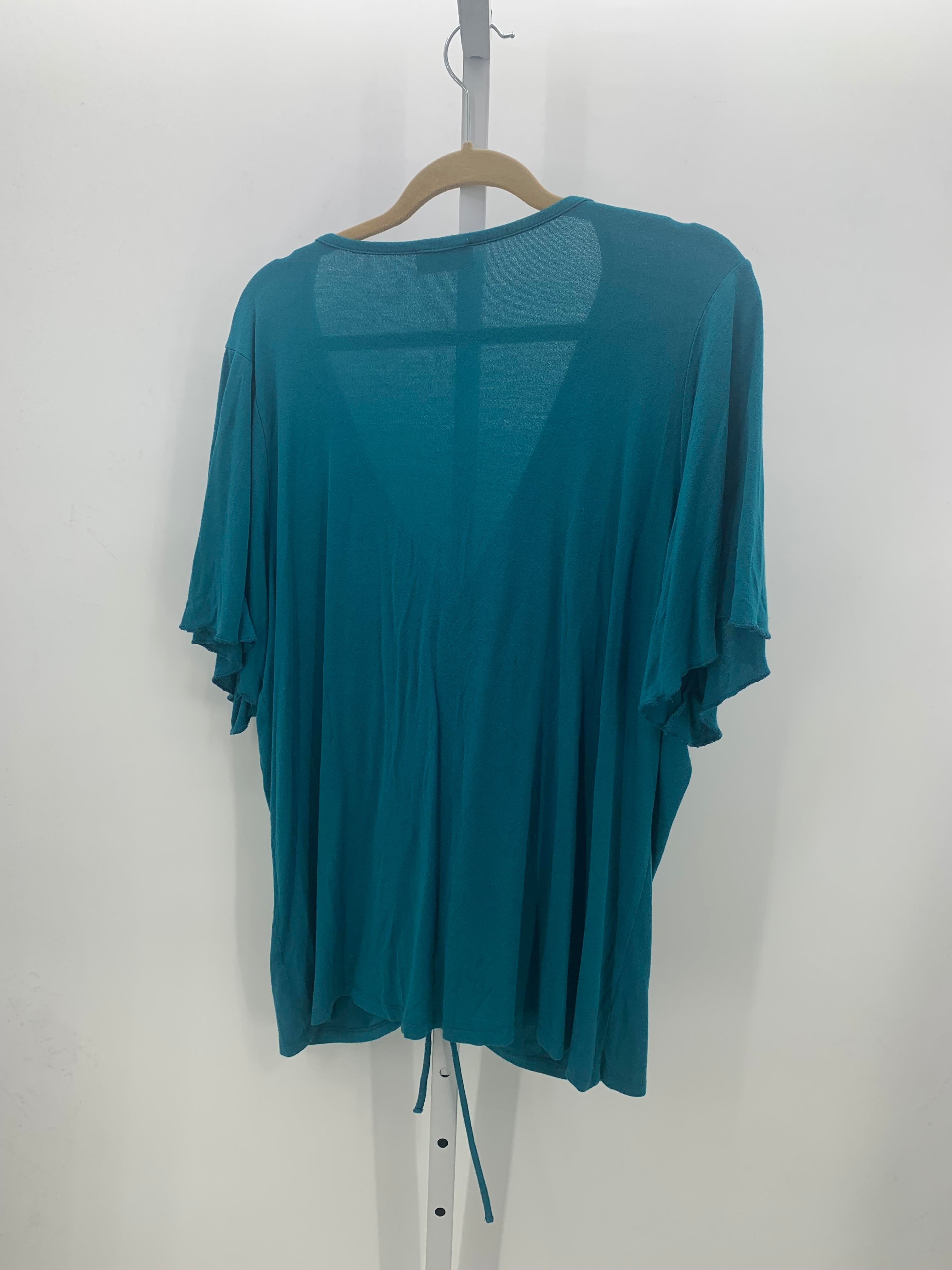 Lane Bryant Size 22/24 W Womens Short Sleeve Shirt