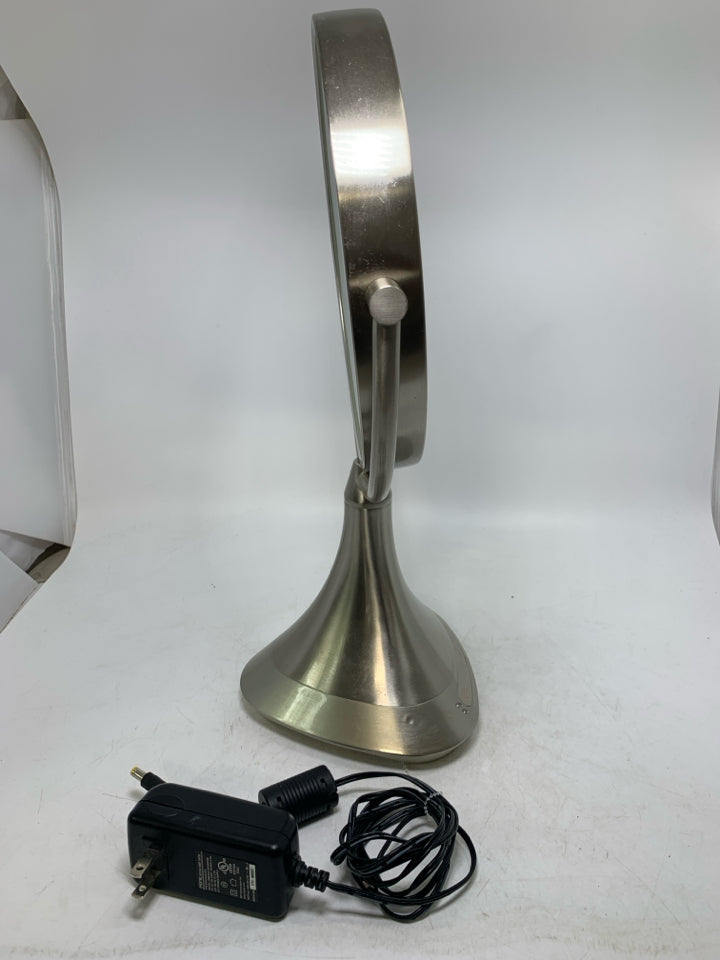 IHOME LED VANITY MIRROR W/ BLUETOOTH.