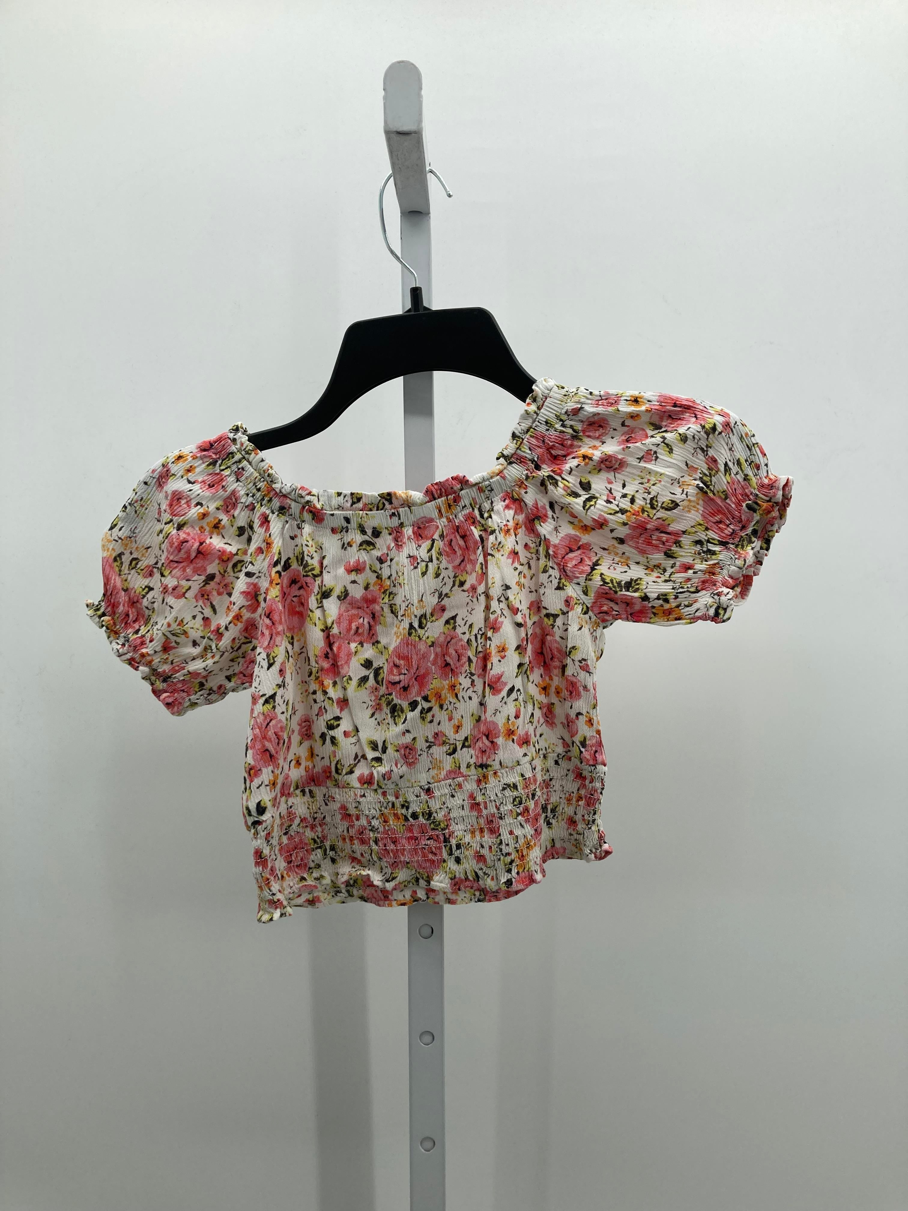 1st Kiss Size 7-8 Girls Short Sleeve Shirt