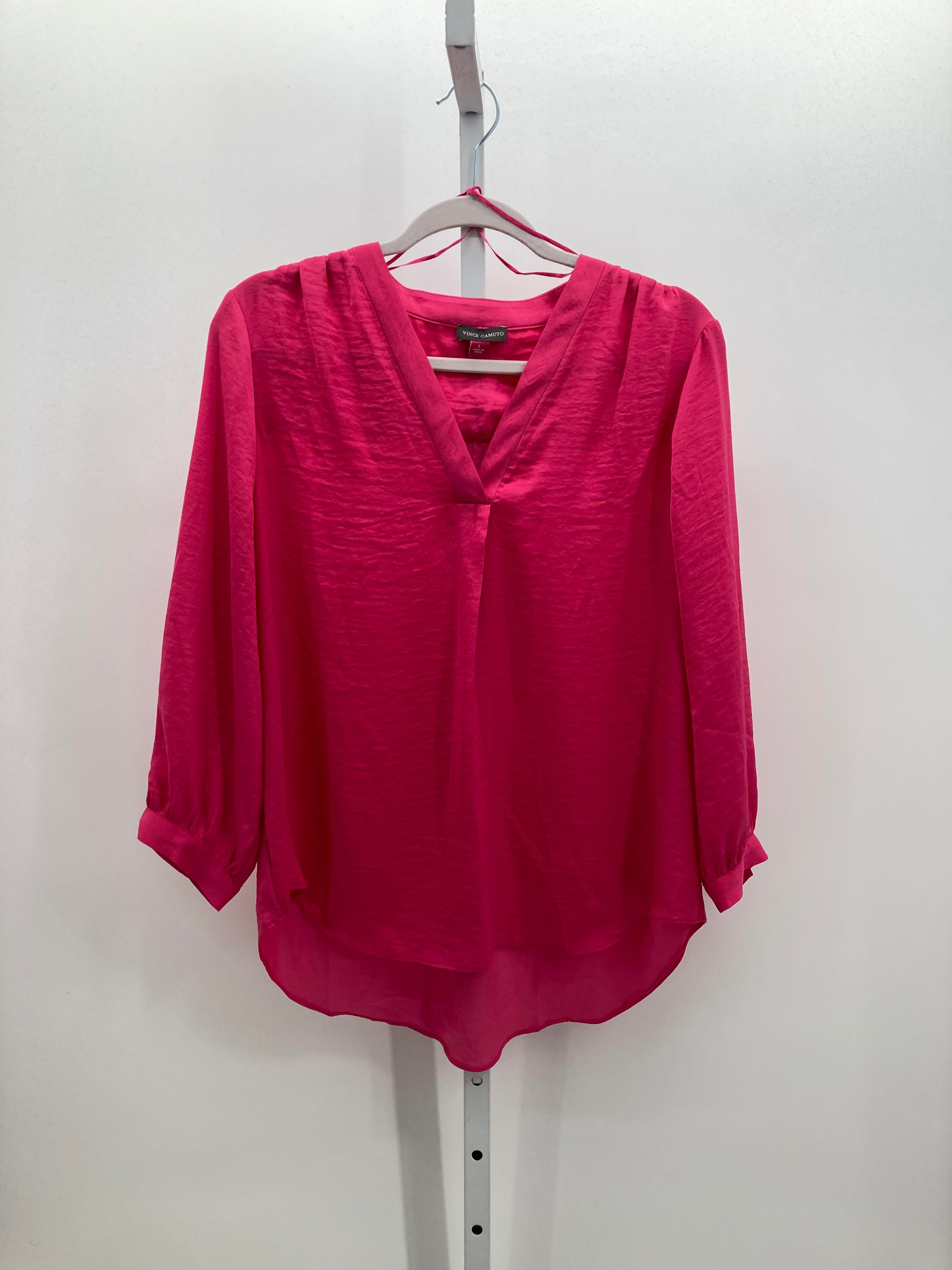 Vince Camuto Size Large Misses 3/4 Sleeve Shirt