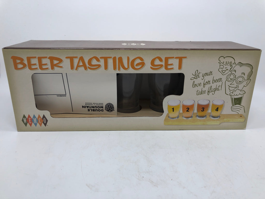 NIB WEMCO BEER TASTING SET.