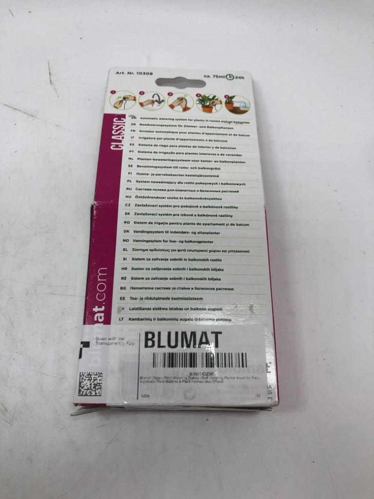NIB BLUMAT AUTOMAIC PLANT WATERING SYSTEM.