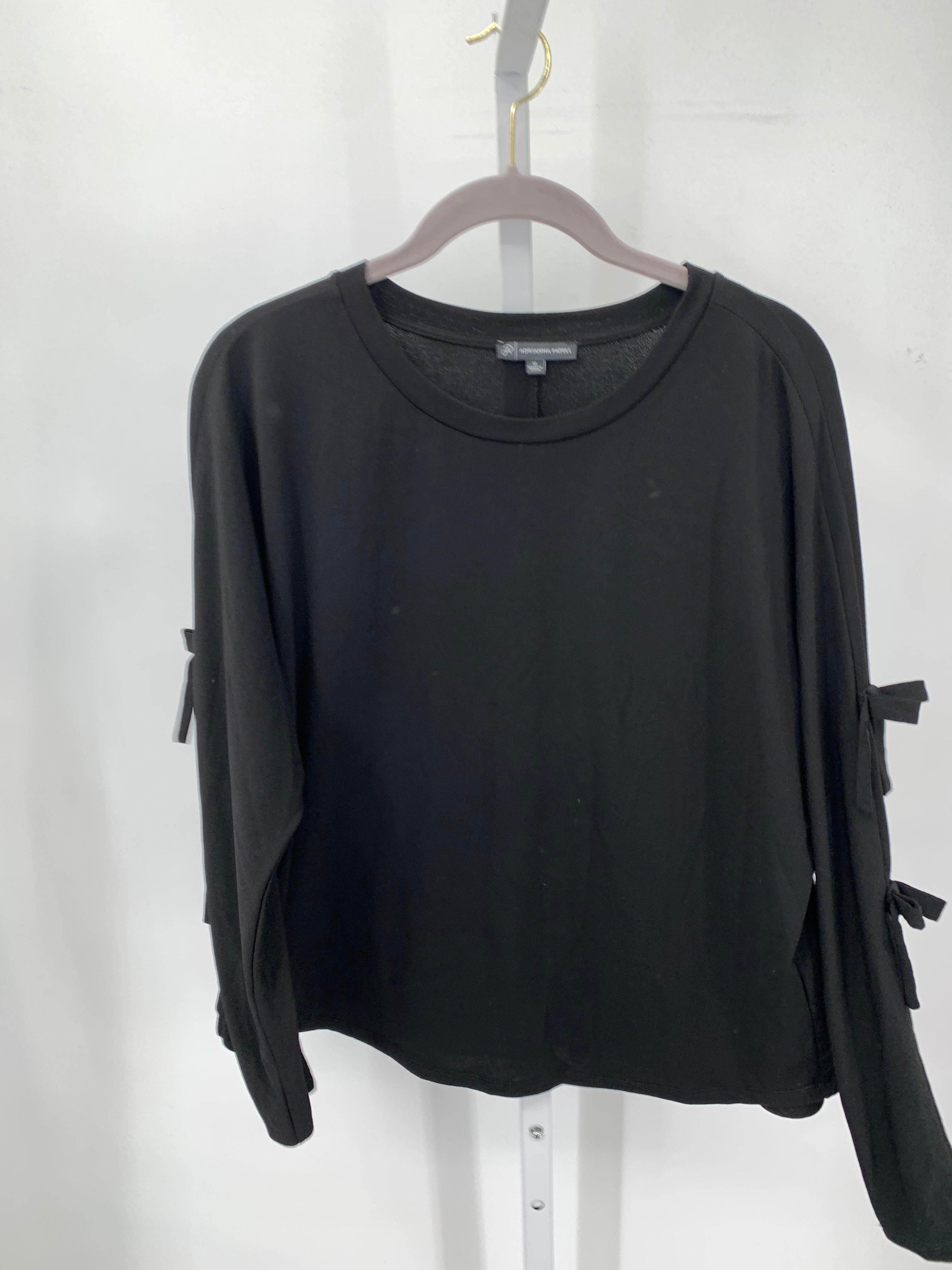 Adrianna Papell Size Medium Misses Long Sleeve Shirt