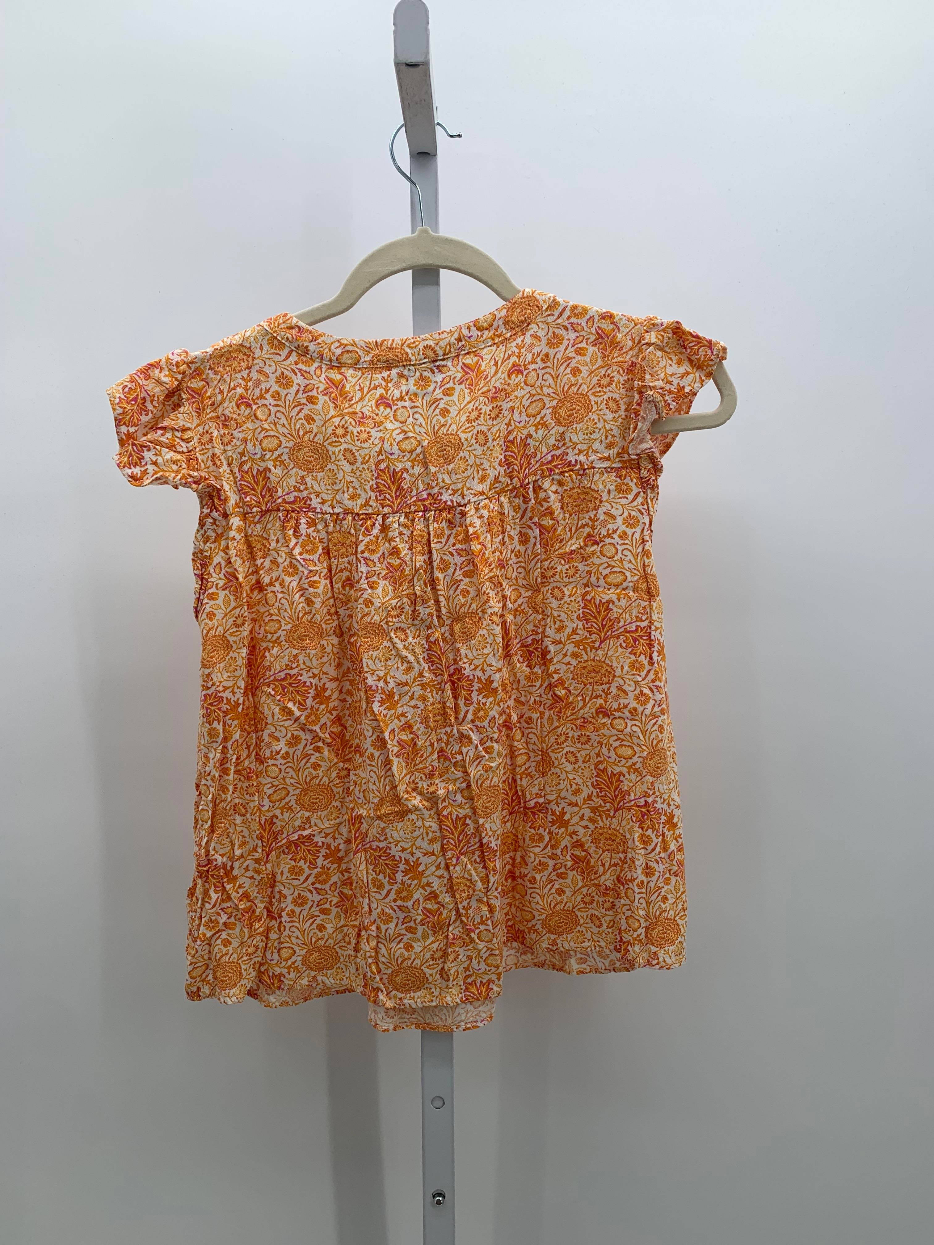 Rose & Olive Size Medium Misses Short Sleeve Shirt