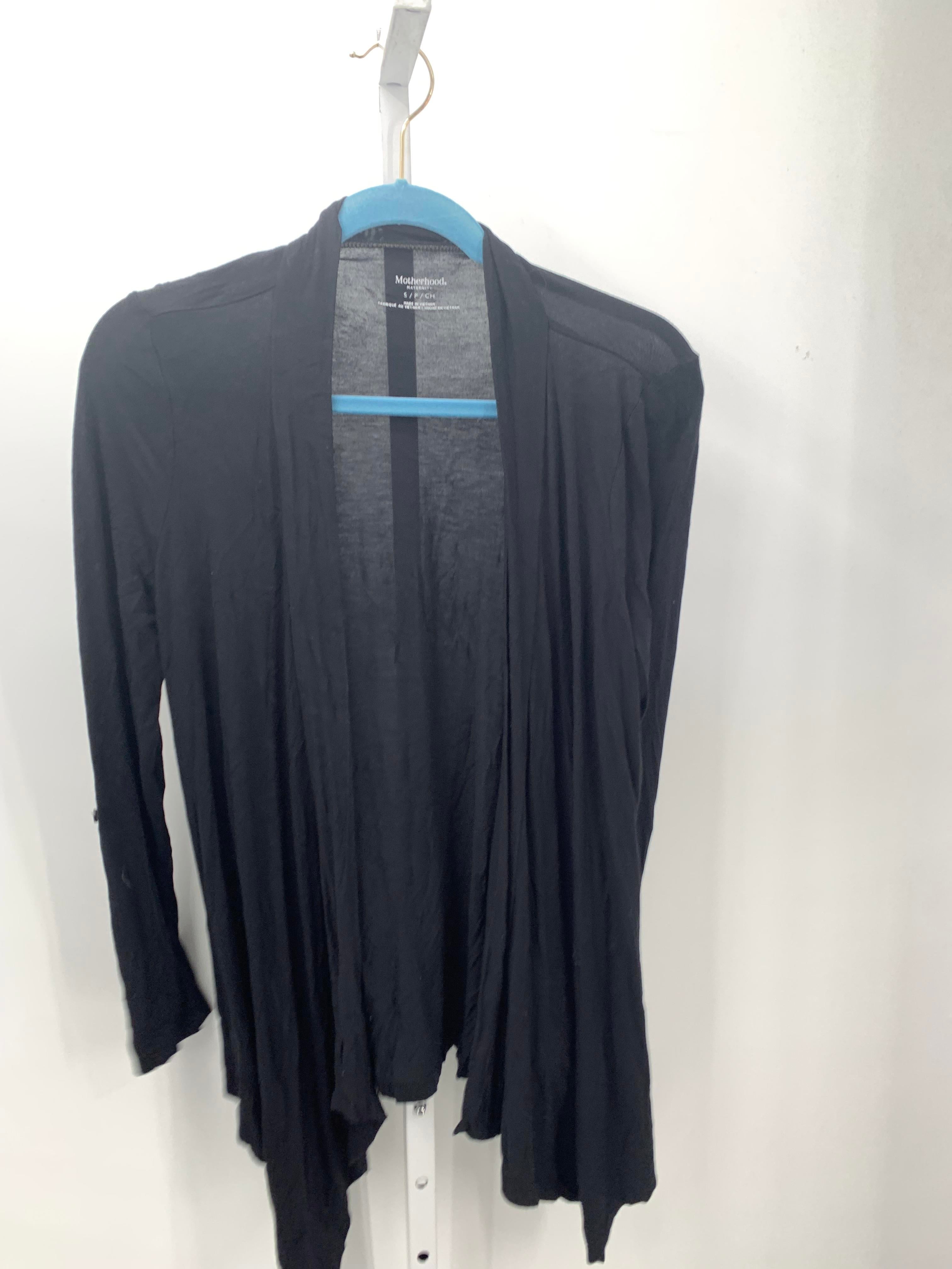 Motherhood Black Size Small Maternity Long Sleeve Sweater