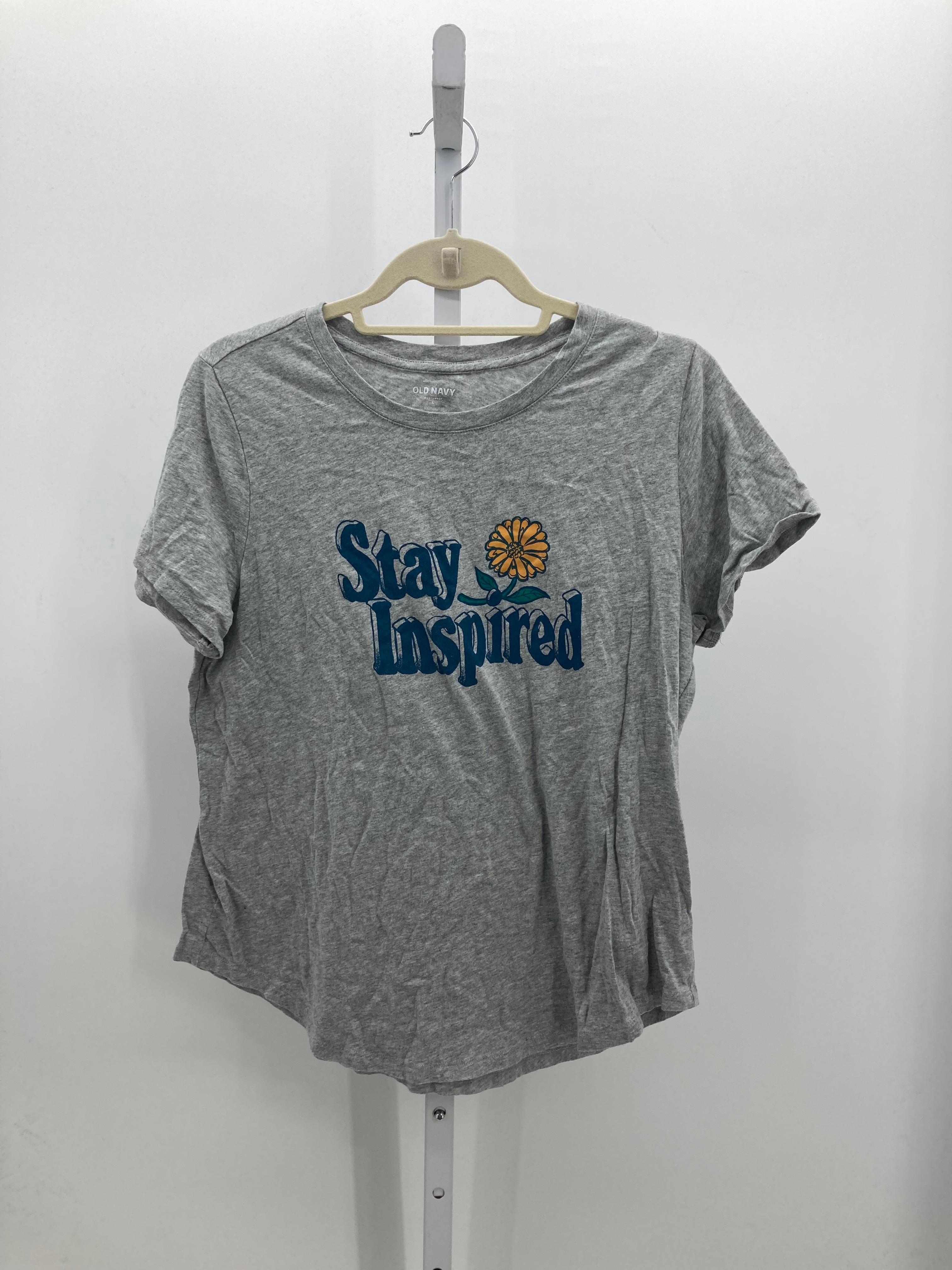 Old Navy Size Large Misses Short Sleeve Shirt