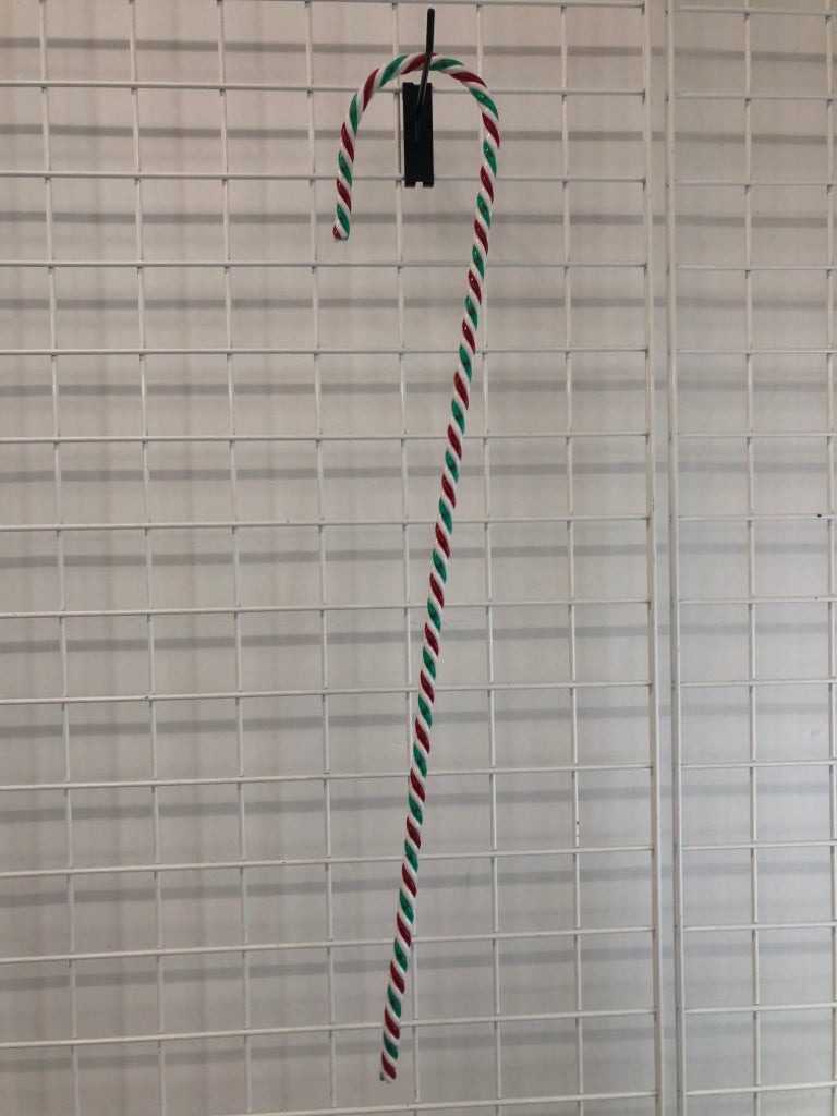 PLASTIC COLORFUL CANDY CANE.