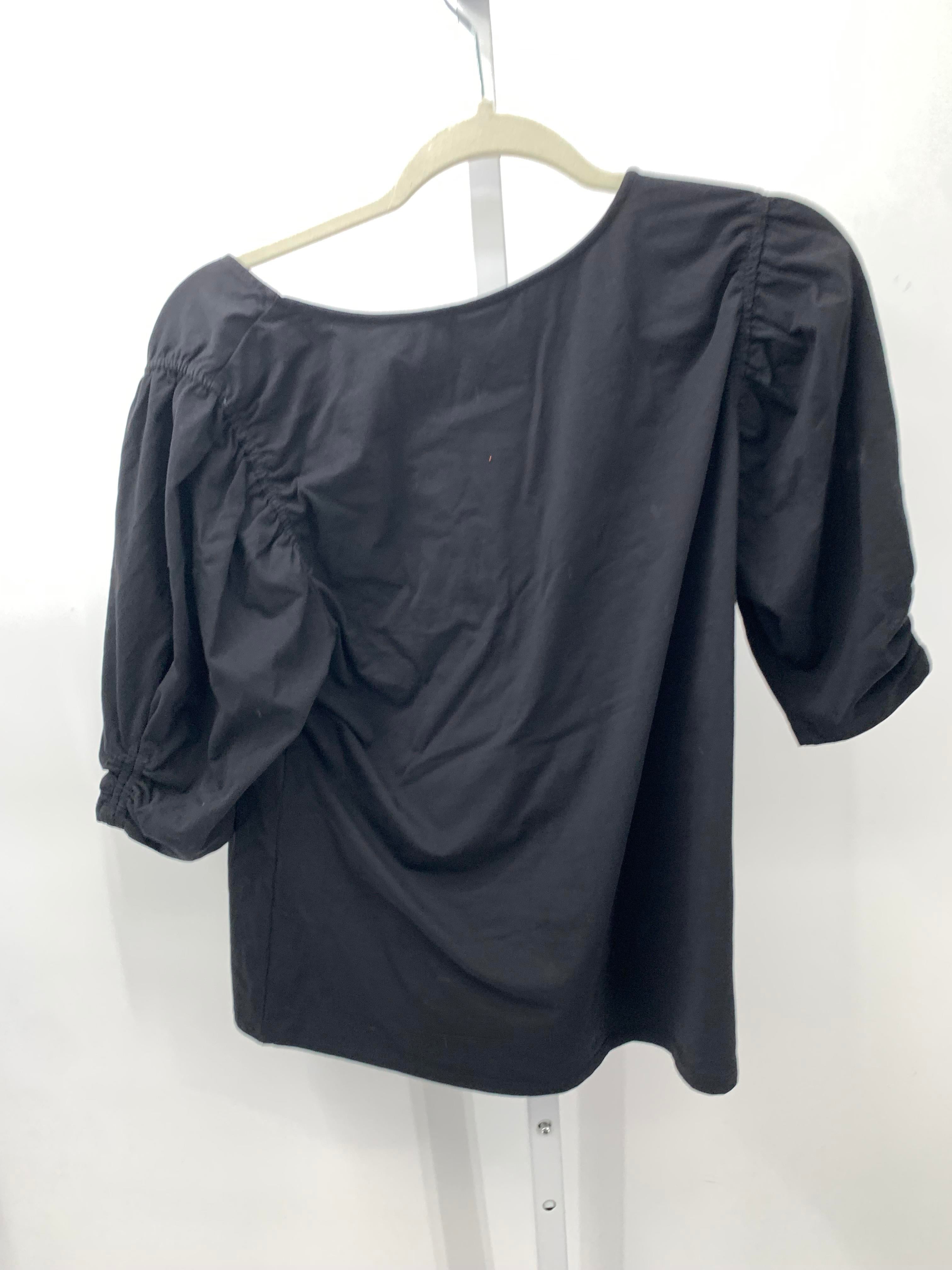 Worthington Size Large Misses Short Sleeve Shirt