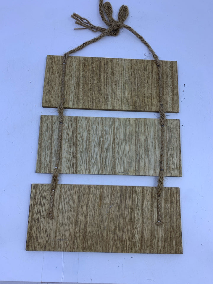 3 TIER WOOD SIGN "PUMPKIN SPICE".