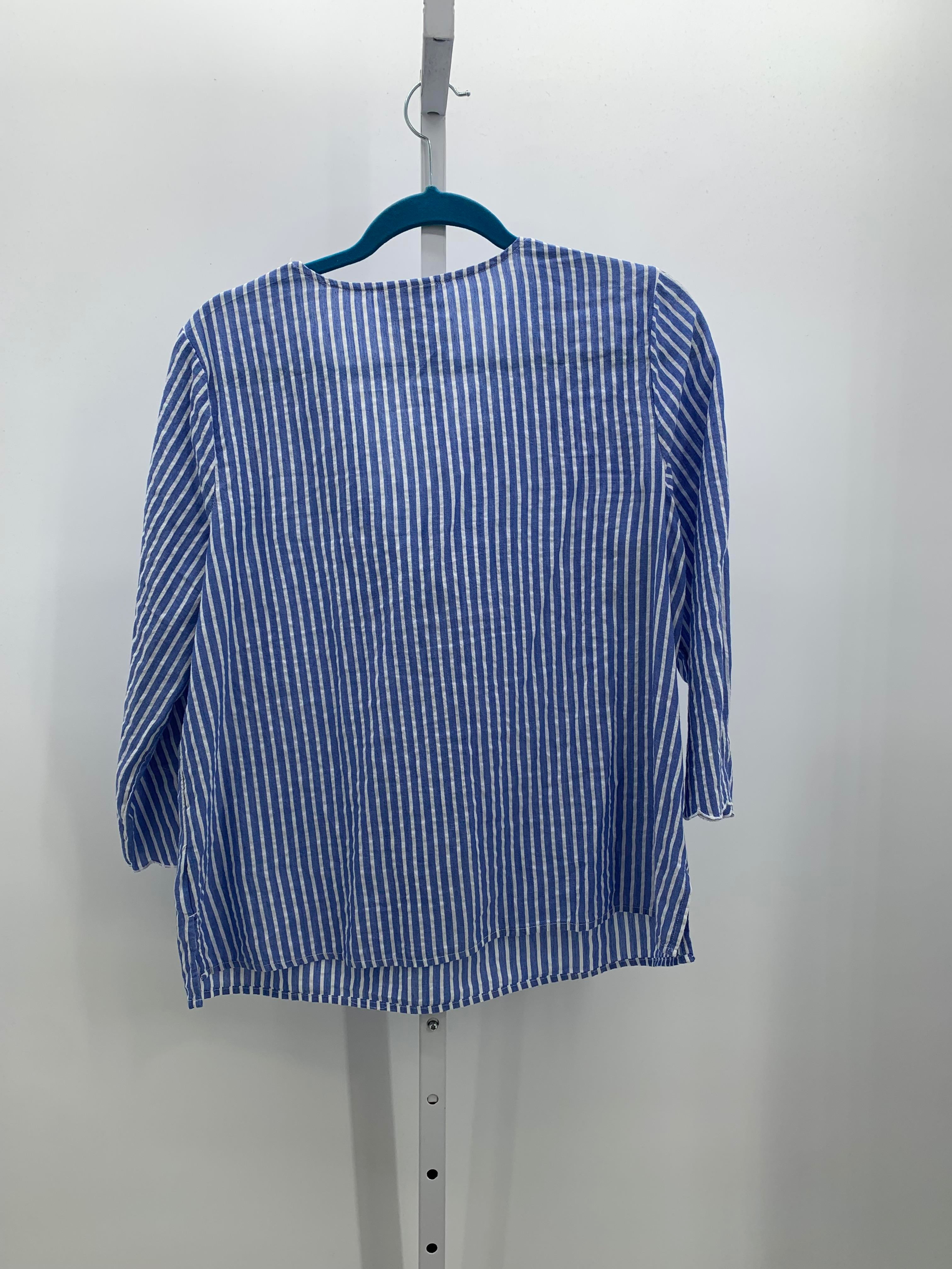 Liz Claiborne Size Medium Misses 3/4 Sleeve Shirt