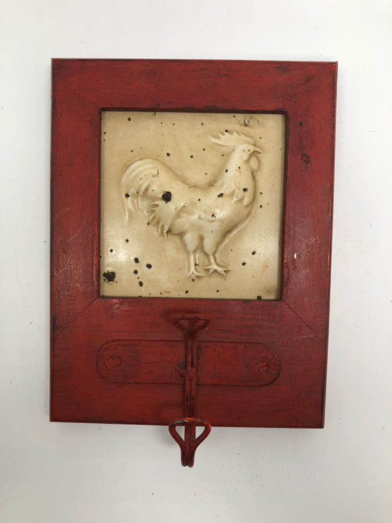 RED ROOSTER HOOK.
