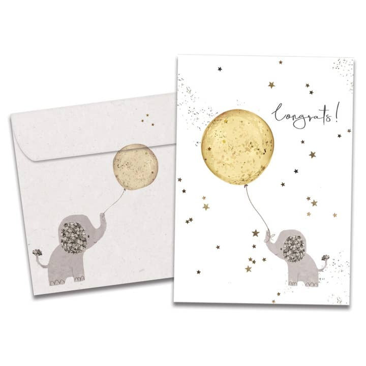 A Great Welcome, New Baby Card