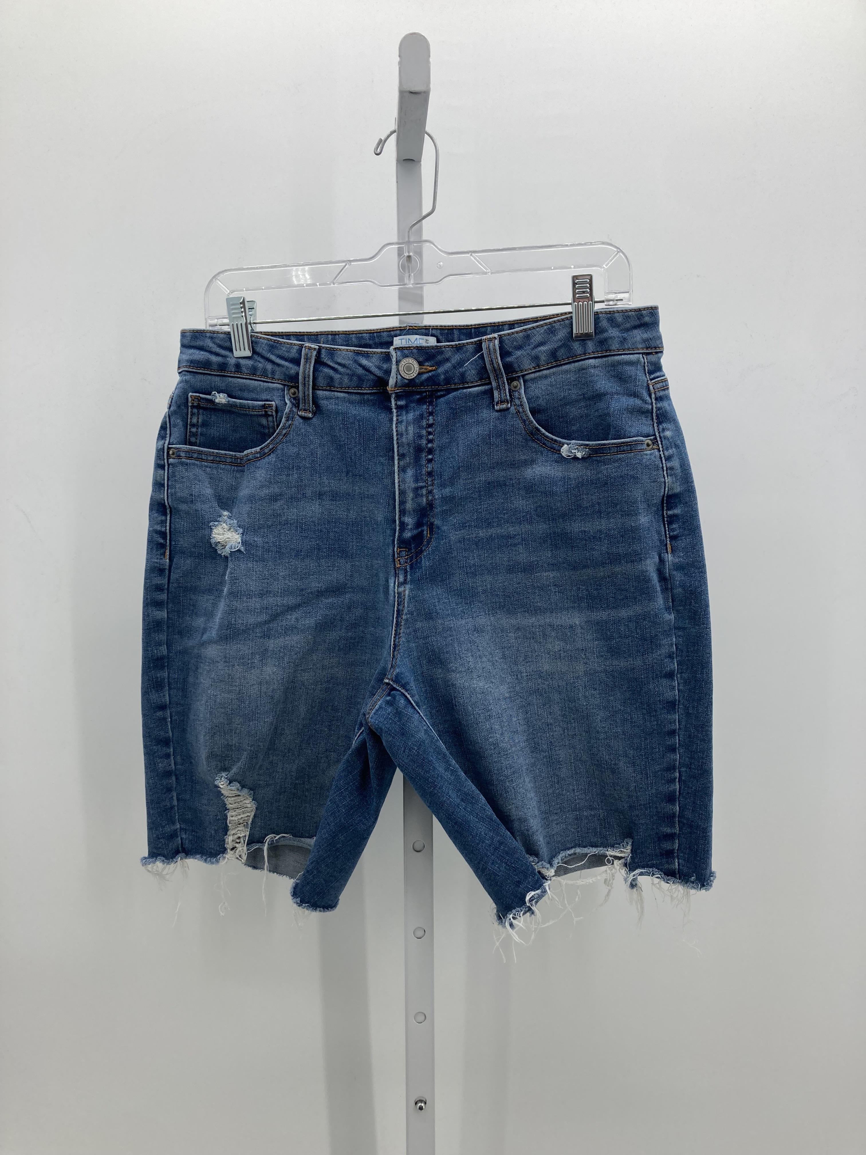 Time and Tru Size 12 Misses Shorts