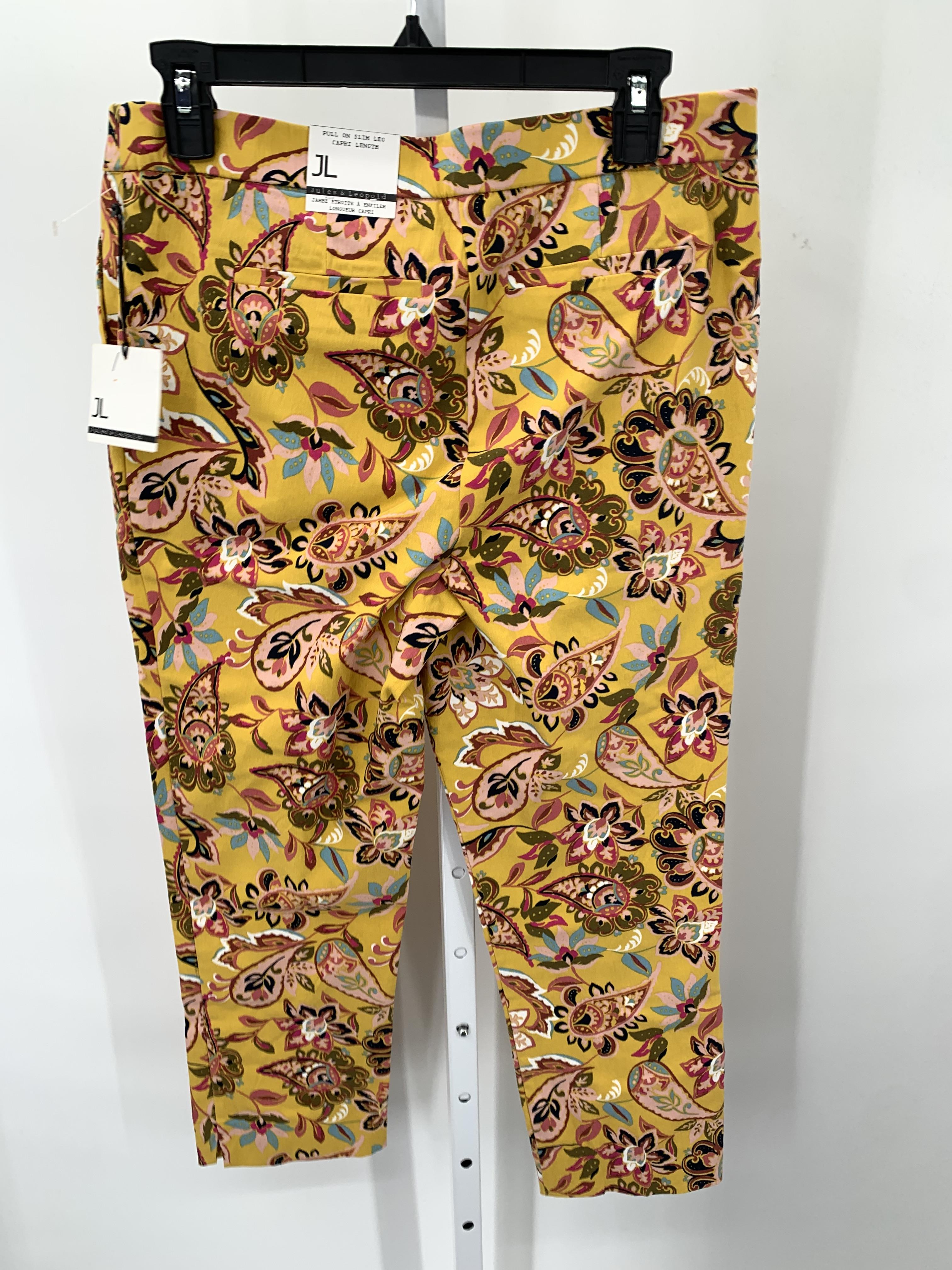 Jules & Leopold Size Large Misses Capri Pants
