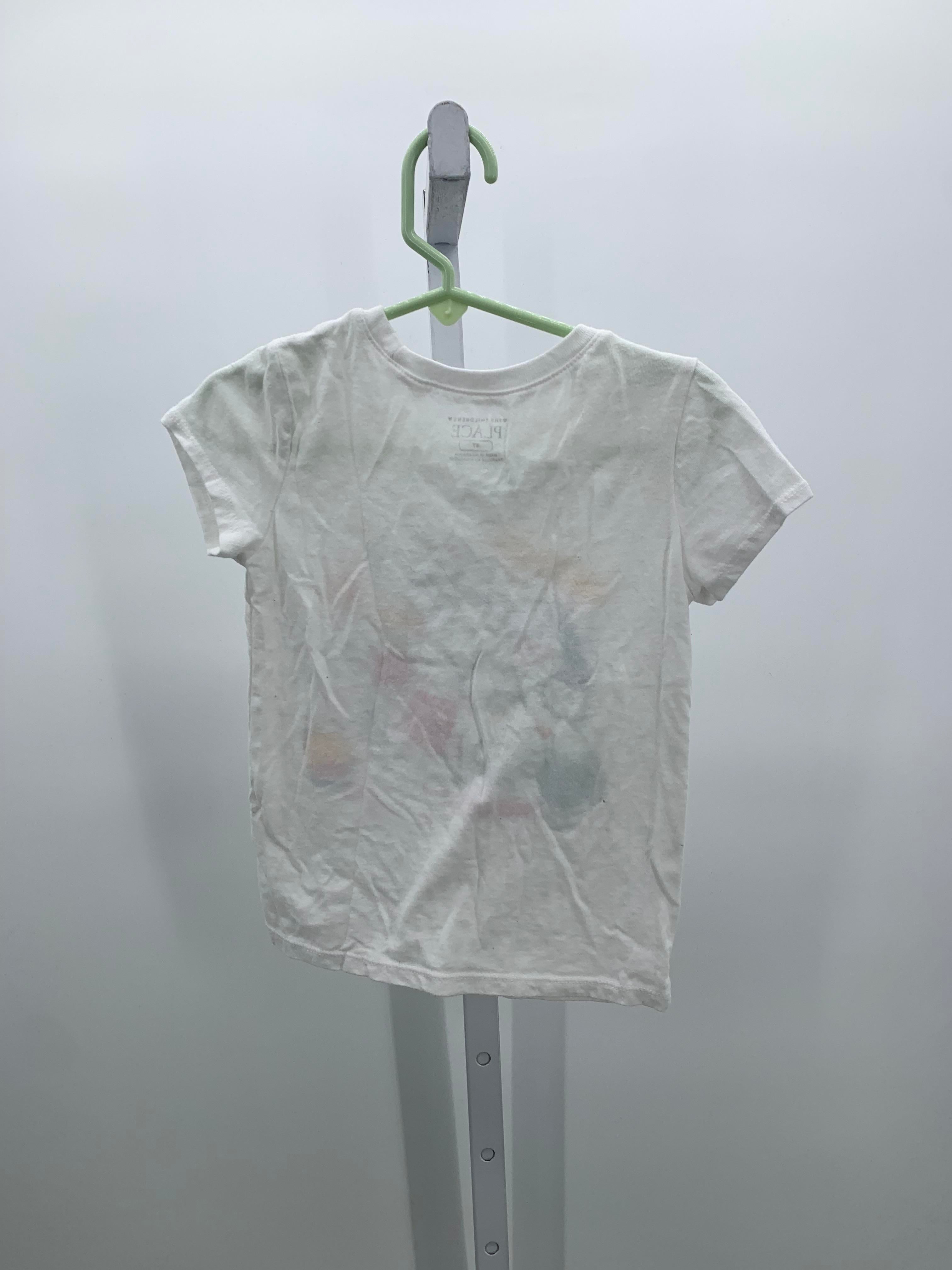 Children's Place Size 4T Girls Short Sleeve Shirt