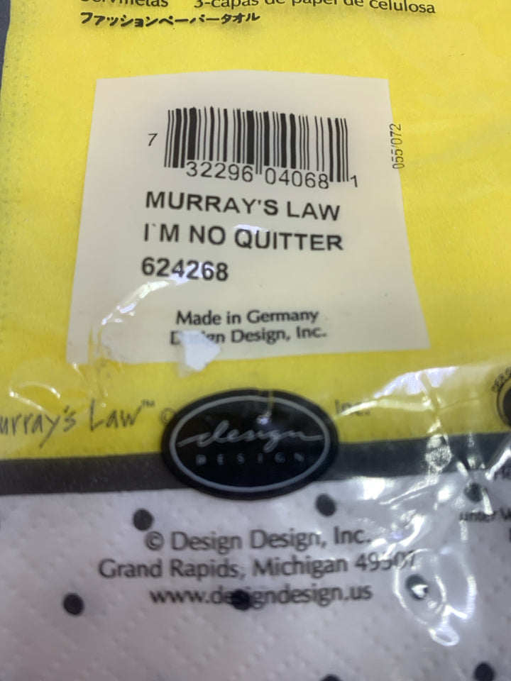 NIP BEVERAGE NAPKINS.