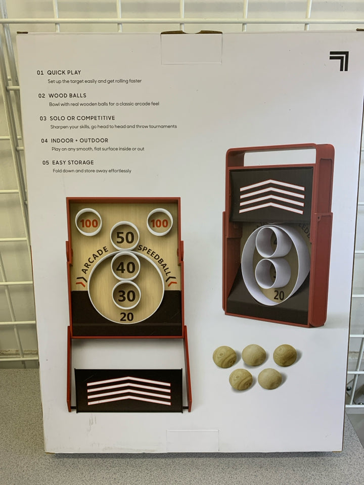 NIB ARCADE SPEEDBALL SHARPER IMAGE.