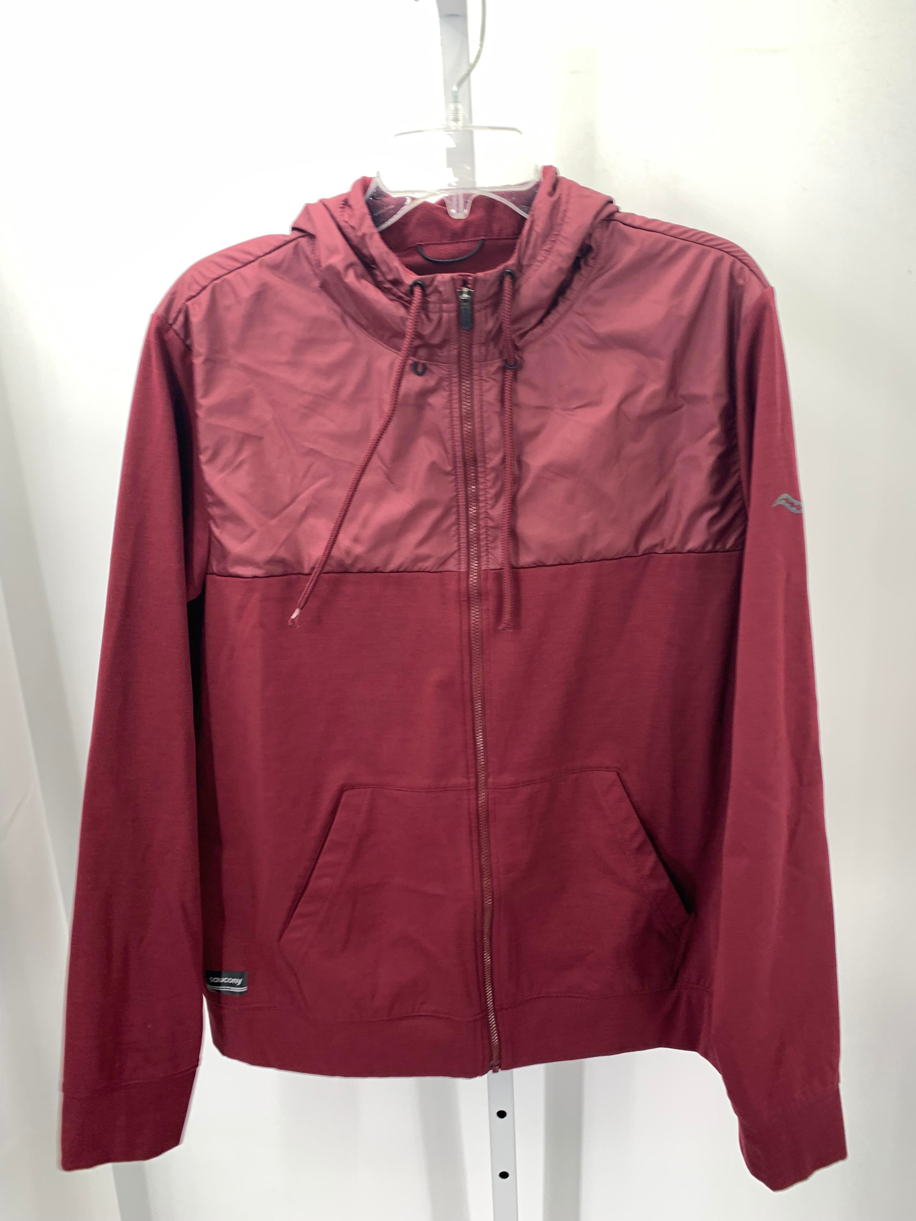 Saucony Size Large Misses Sweat Jacket