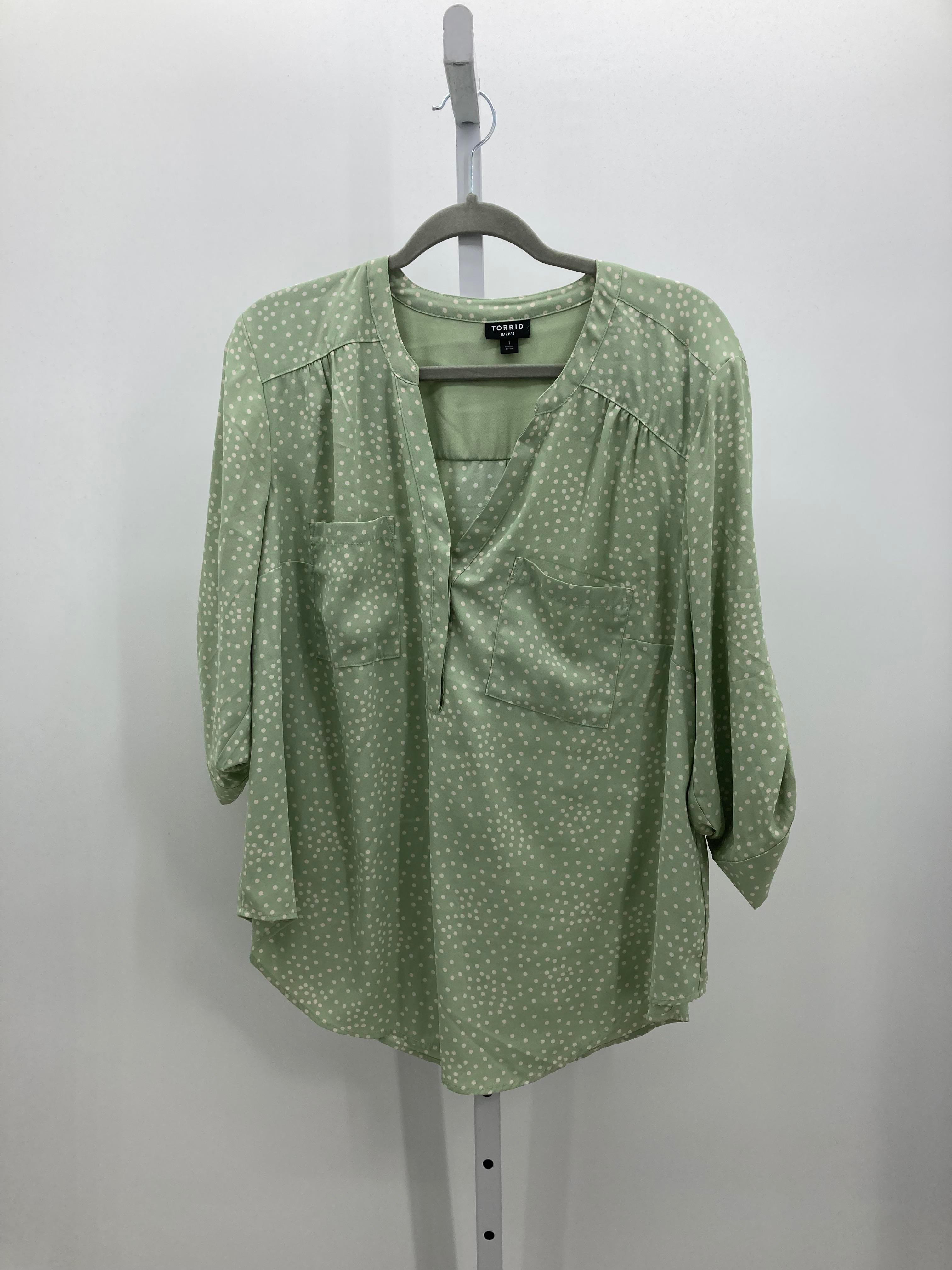 Torrid Size 1X Womens Short Sleeve Shirt