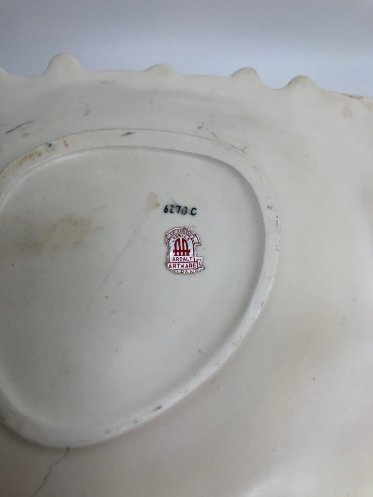 VTG DIVIDED PORCELAIN SERVING TRAY.