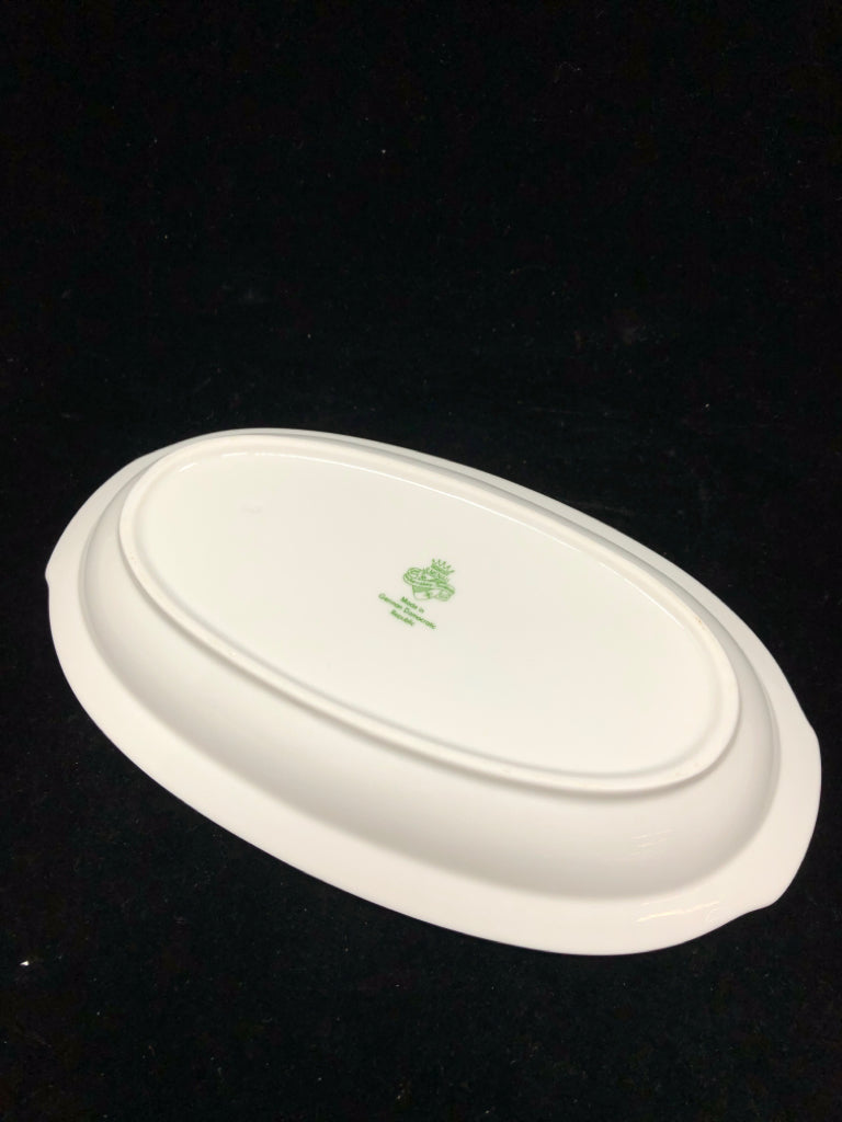 VTG GRAF VON HENNEBERG SM FLORAL SERVING DISH.