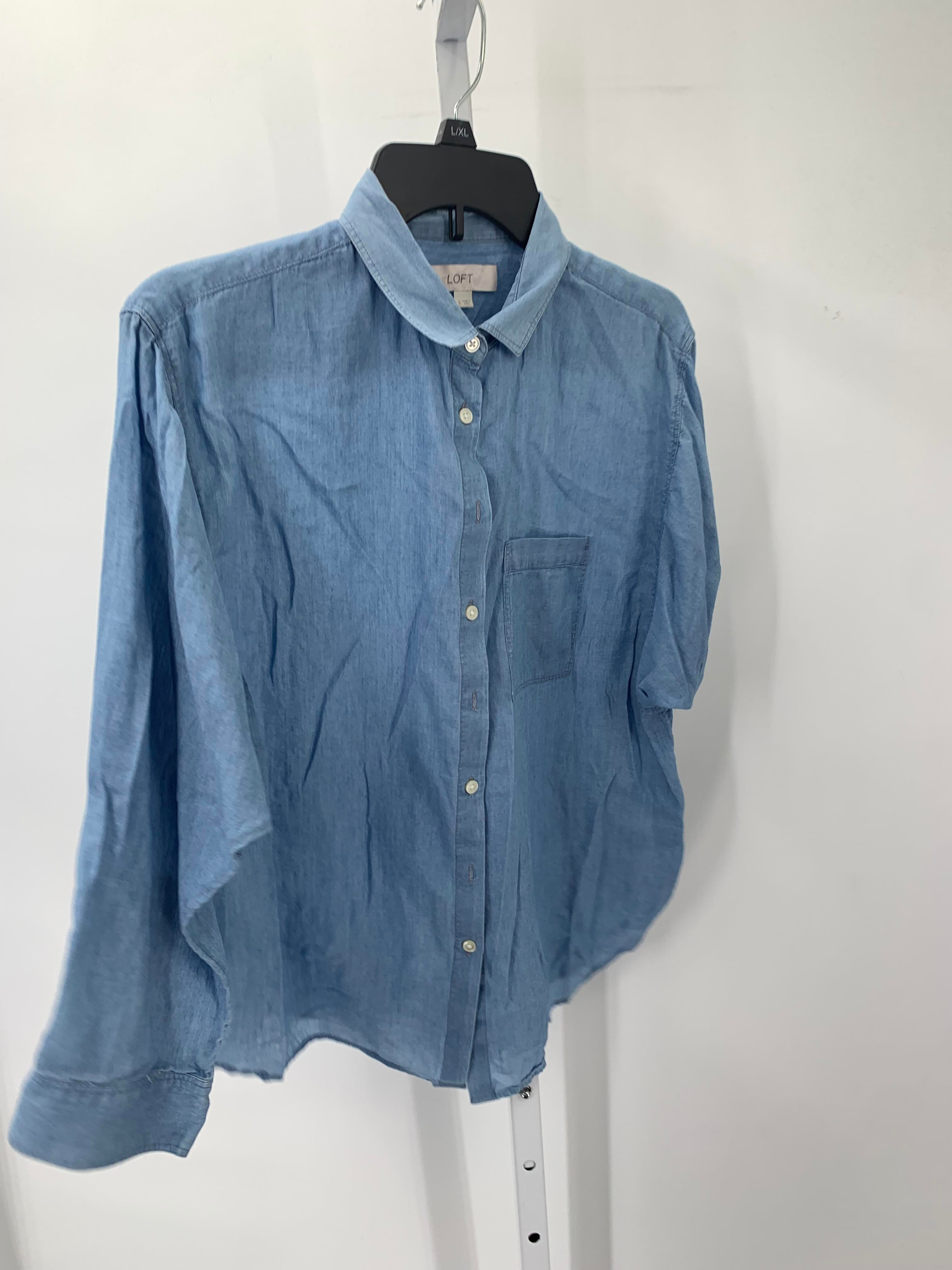 Loft Size Small Misses Long Sleeve Shirt