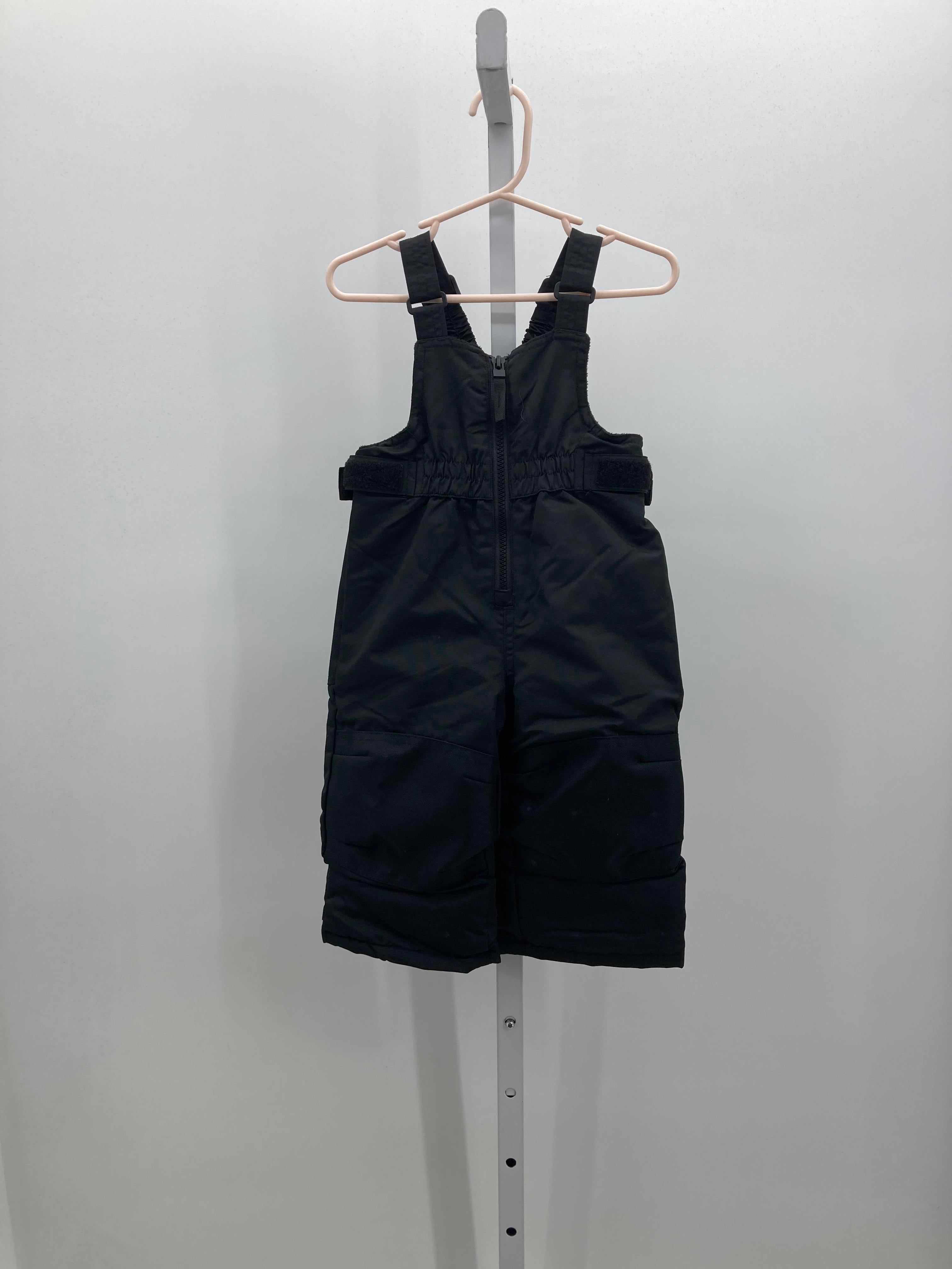 FLEECE LINED BIB SNOW PANTS