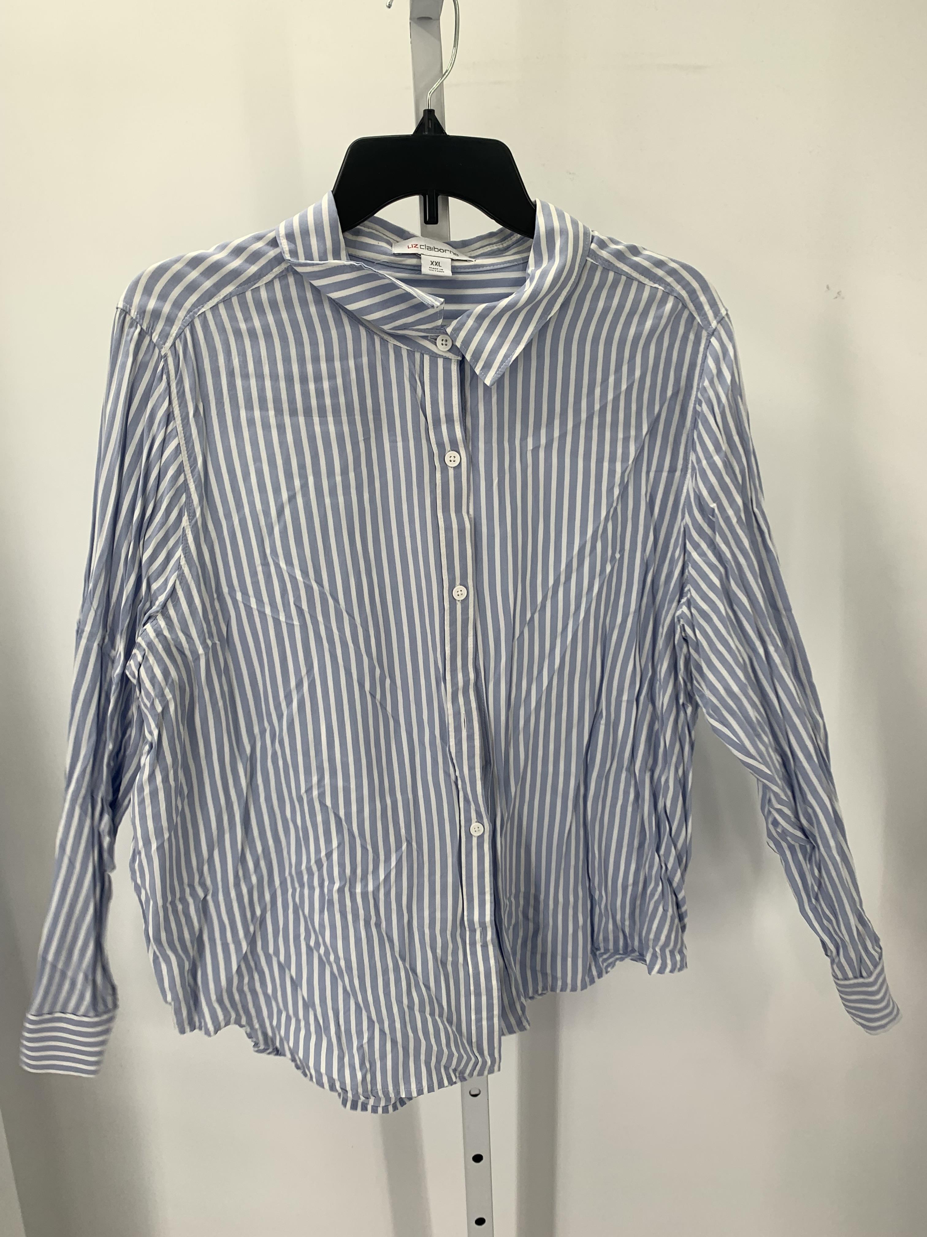 Liz Claiborne Size XXL Misses Long Sleeve Shirt