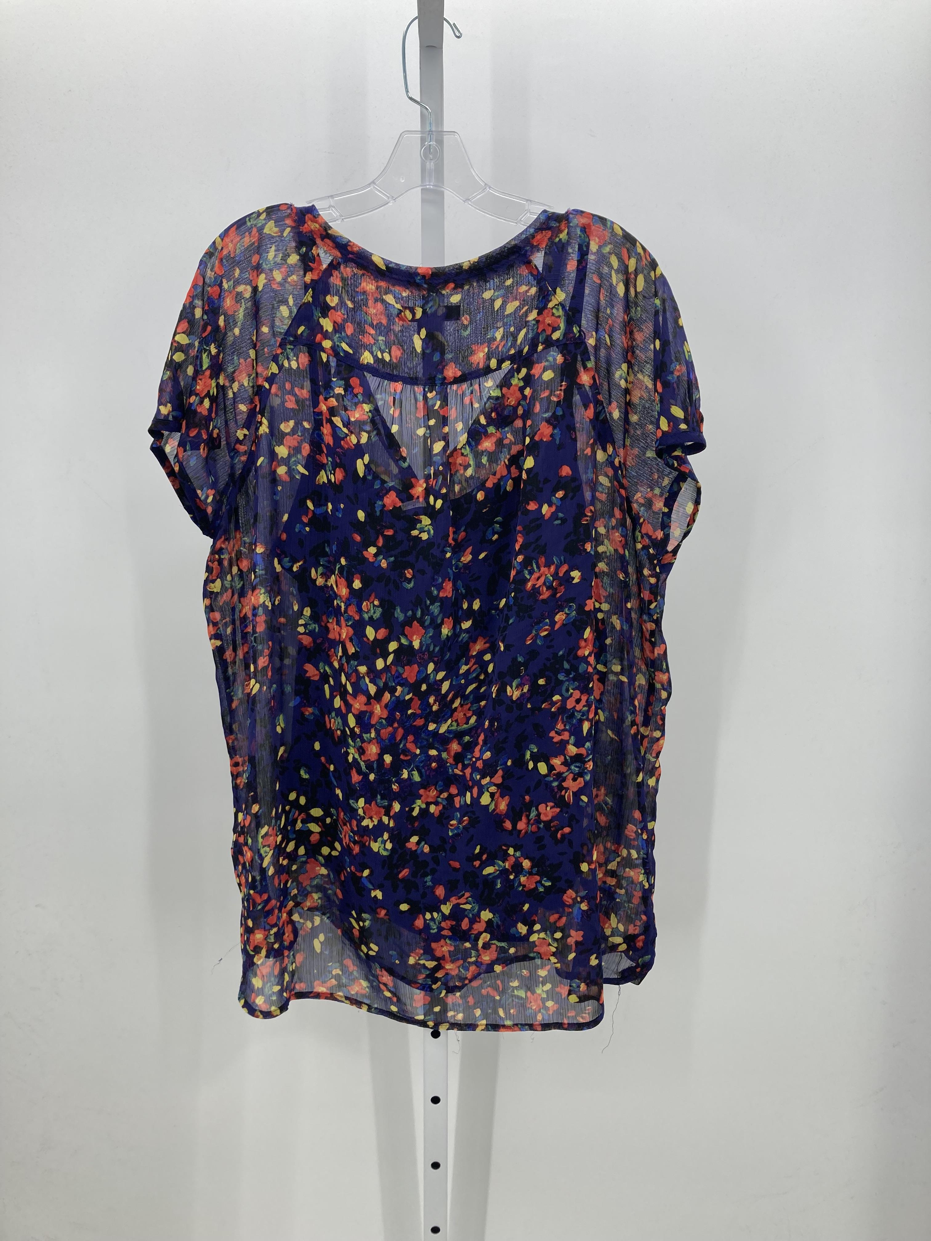 Liz Claiborne Size 1X Womens Short Sleeve Shirt