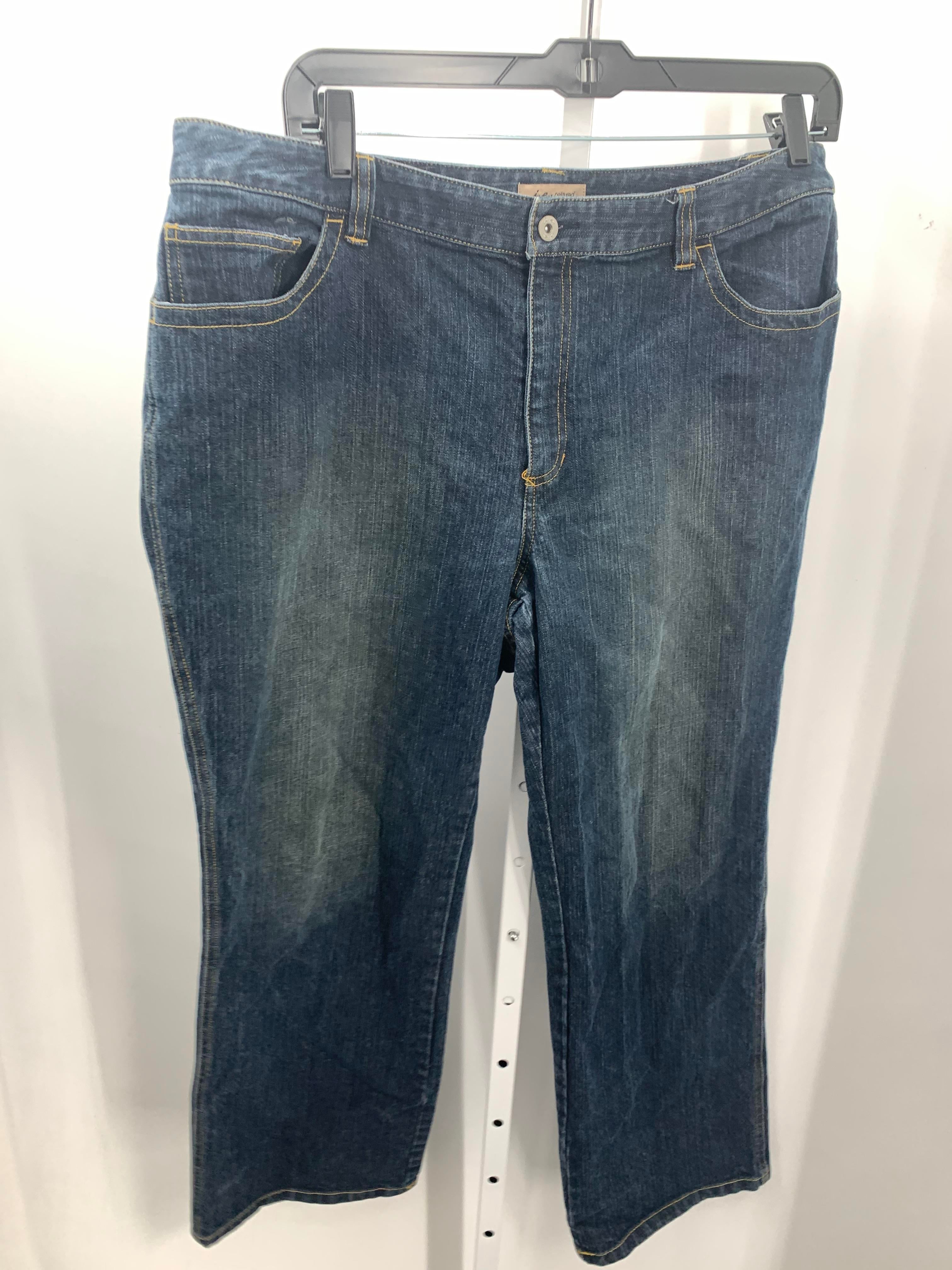 i.e. Size 18 W Womens Jeans