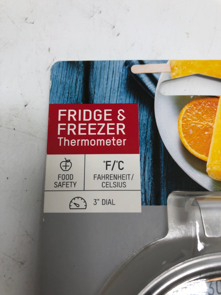 NIP FRIDGE AND FREEZER THERMOMETER.