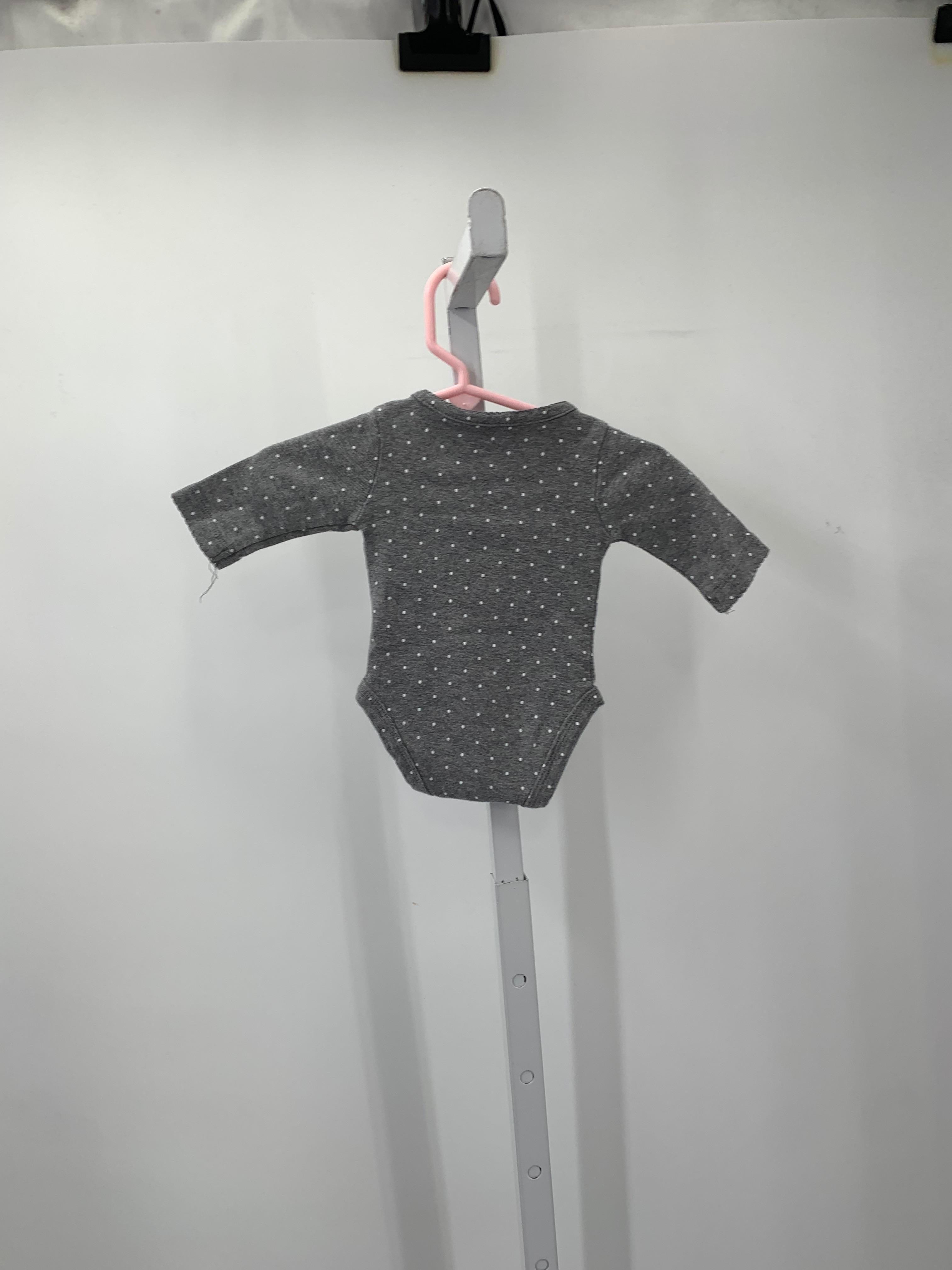 Carters Size Newborn Girls Long Sleeve Shirt