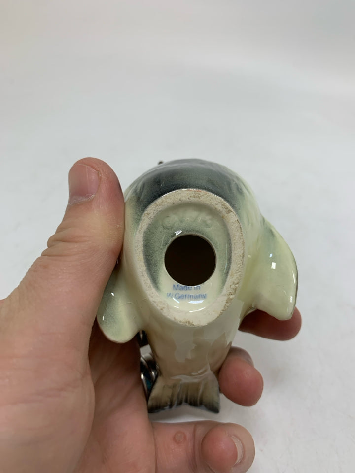 VTG GOEBEL PORCELAIN SPARROW CHICKADEE.