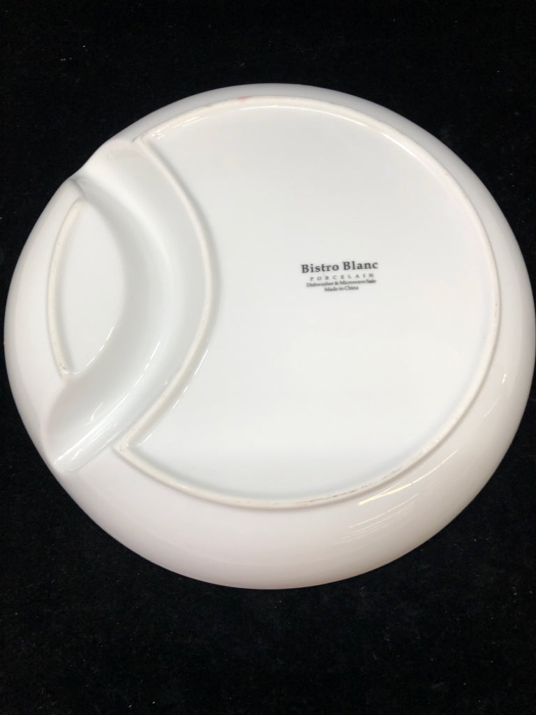 BISTRO WHITE SERVING PLATE.