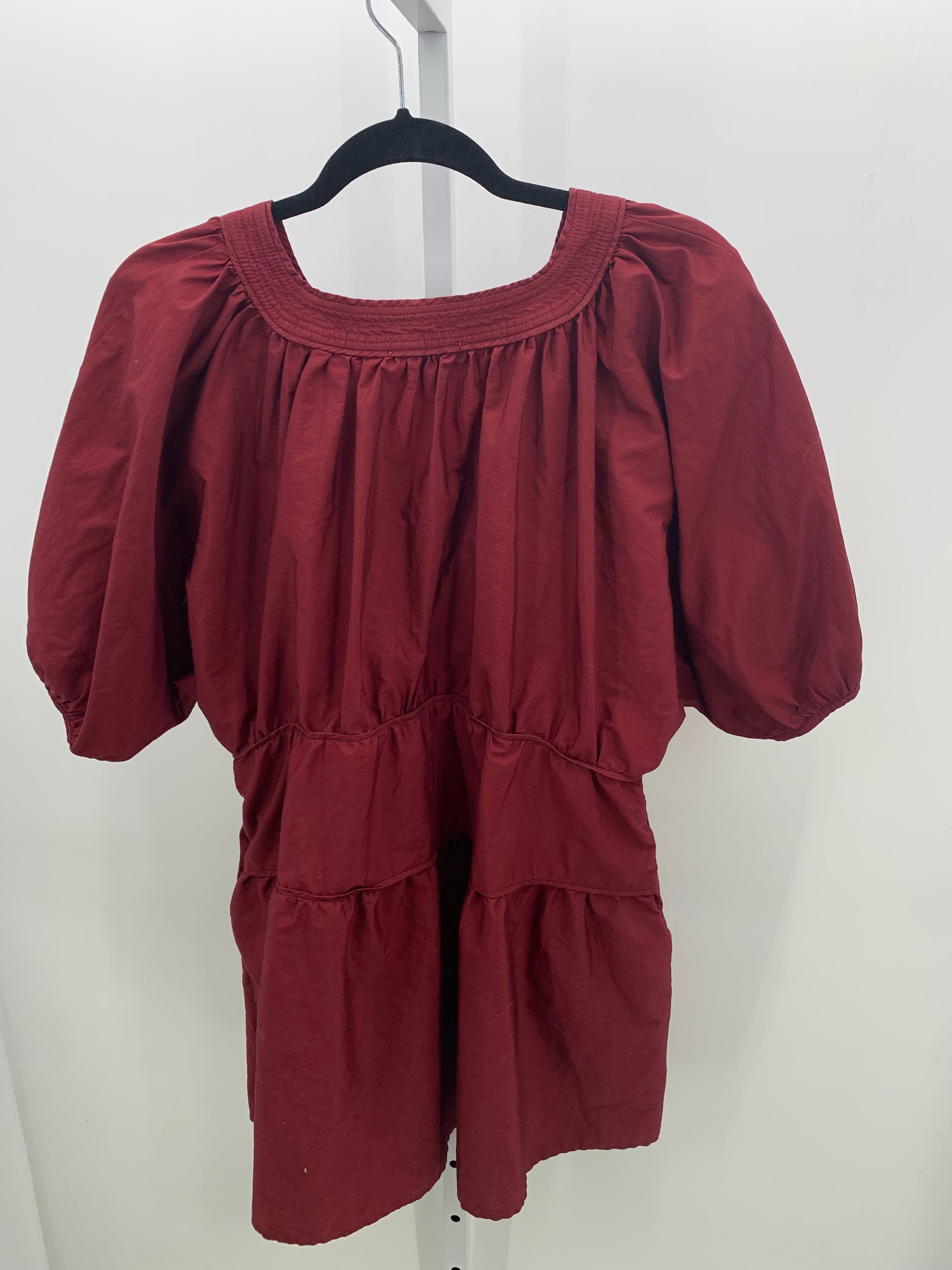 Madewell Size Large Misses Short Sleeve Dress