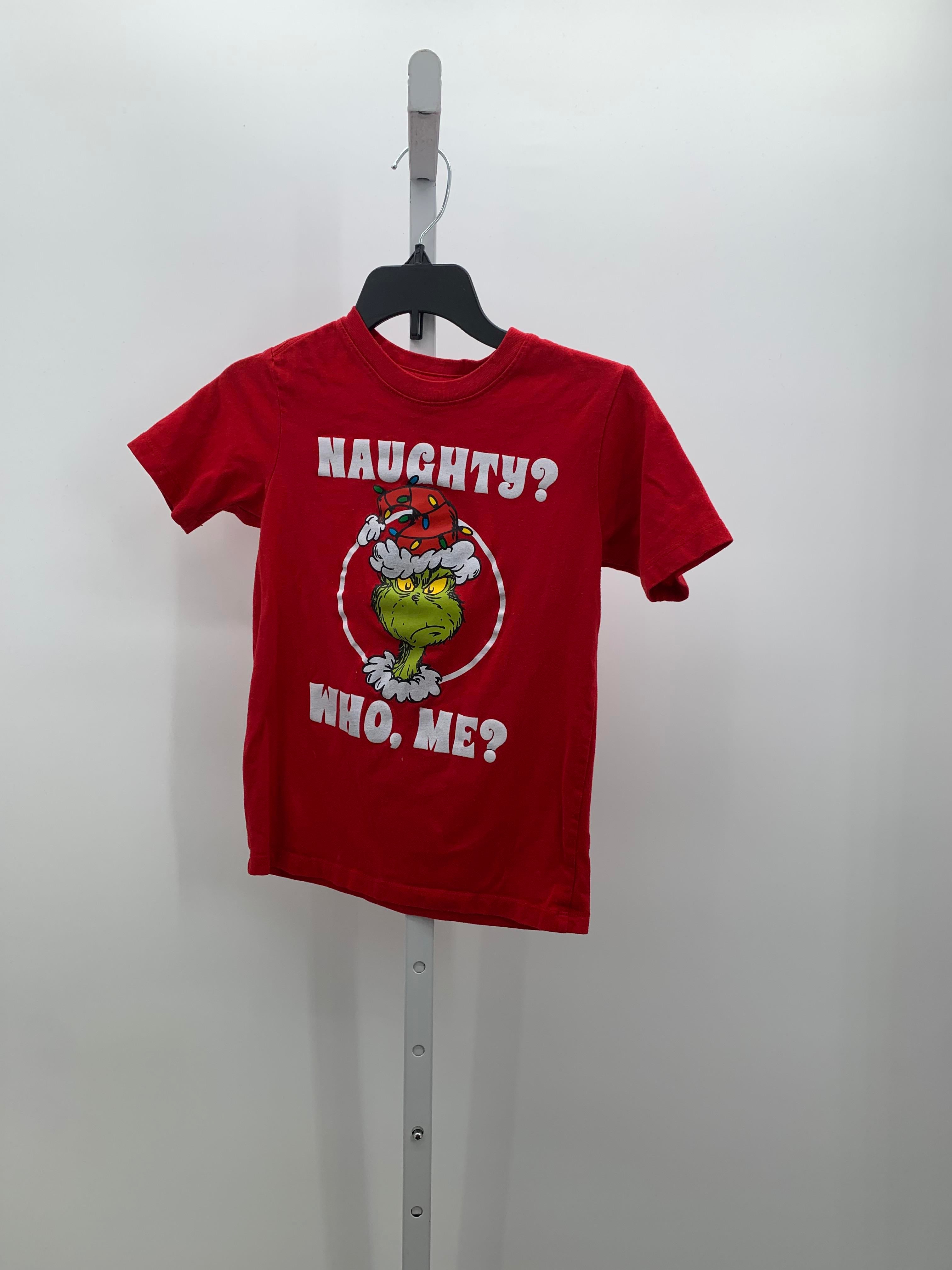 SHORT SLV SHIRT NAUGHTY? GRINCH