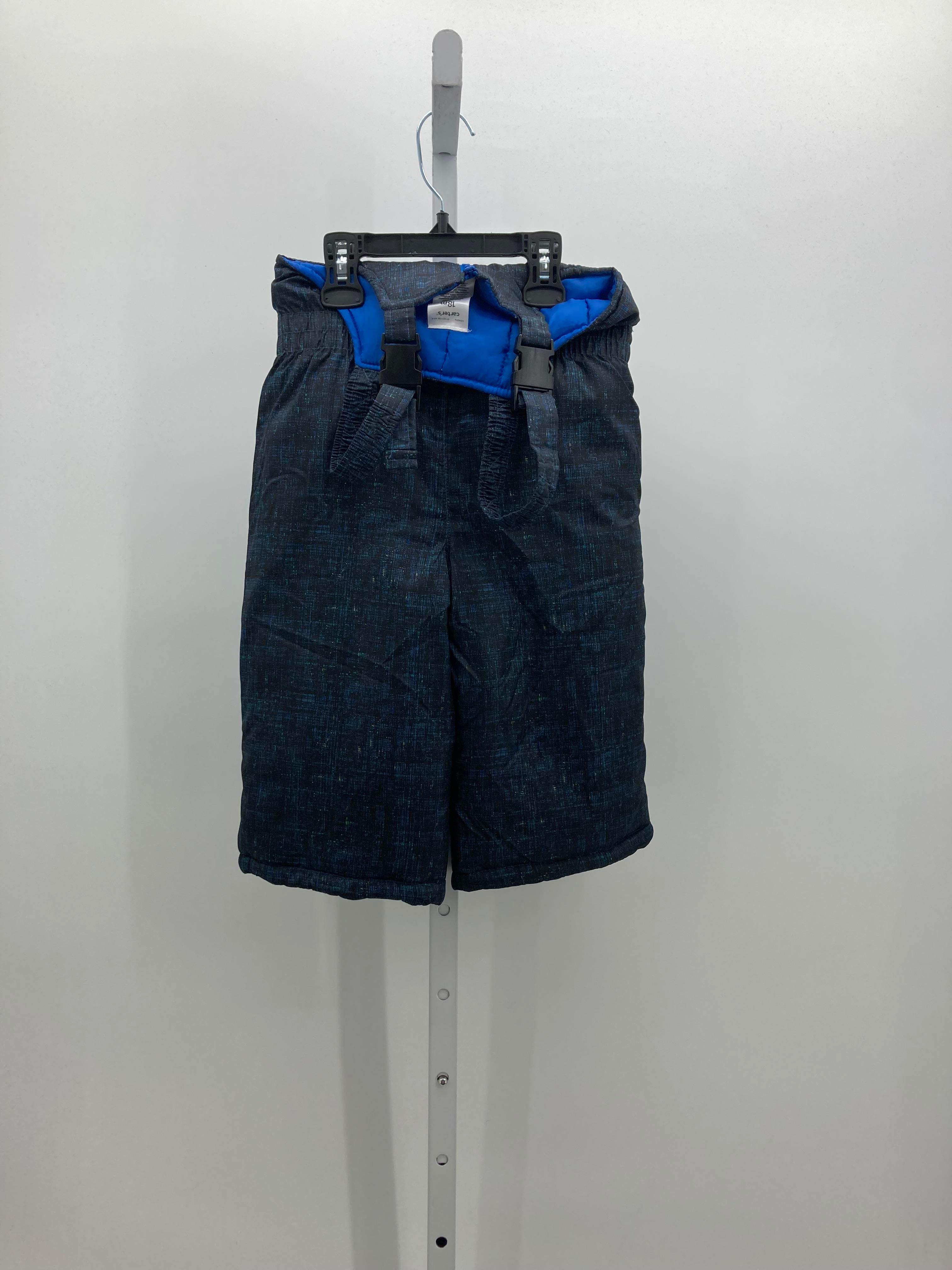 BLUE BIB SNOW PANTS