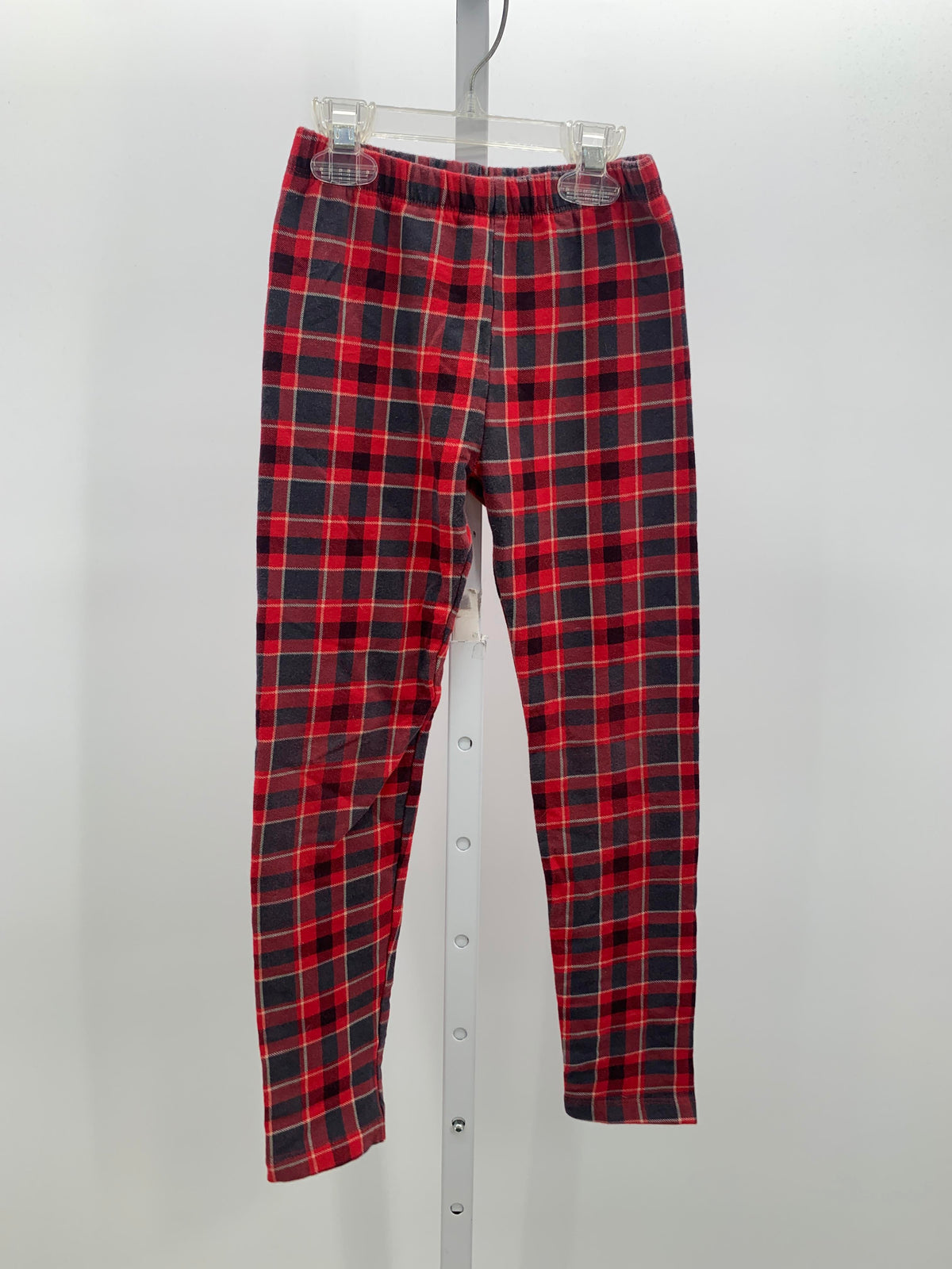 ELASTIC WAIST PLAID