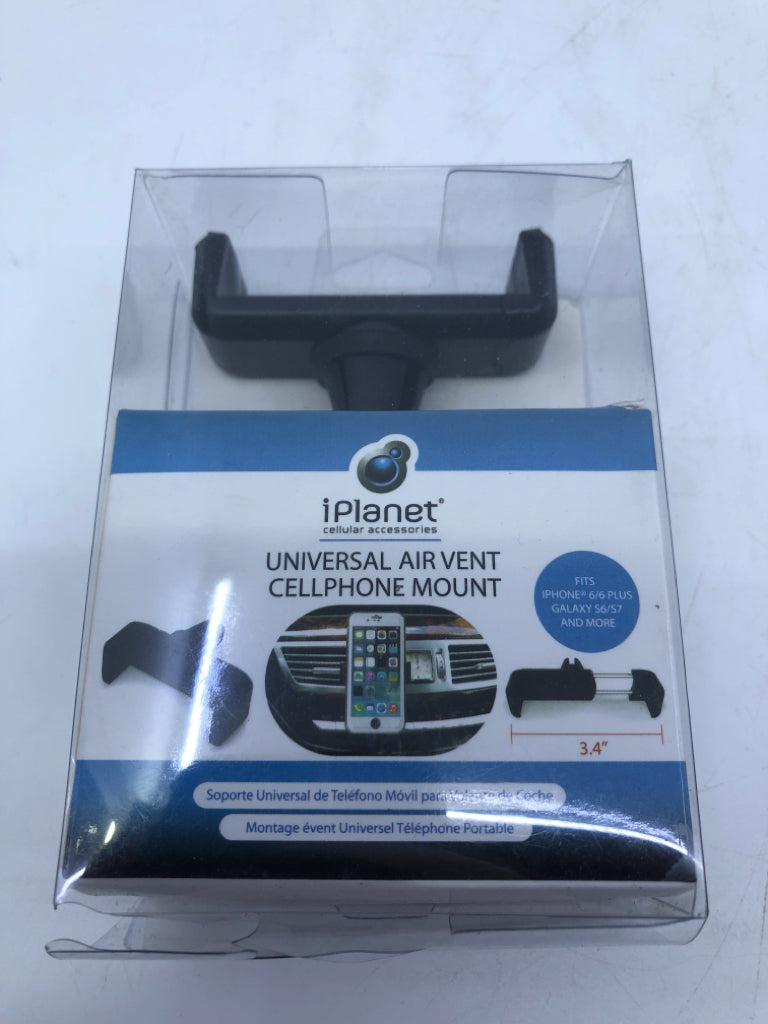 NIB UNIVERSAL ARIRVENT CAR MOUNT.