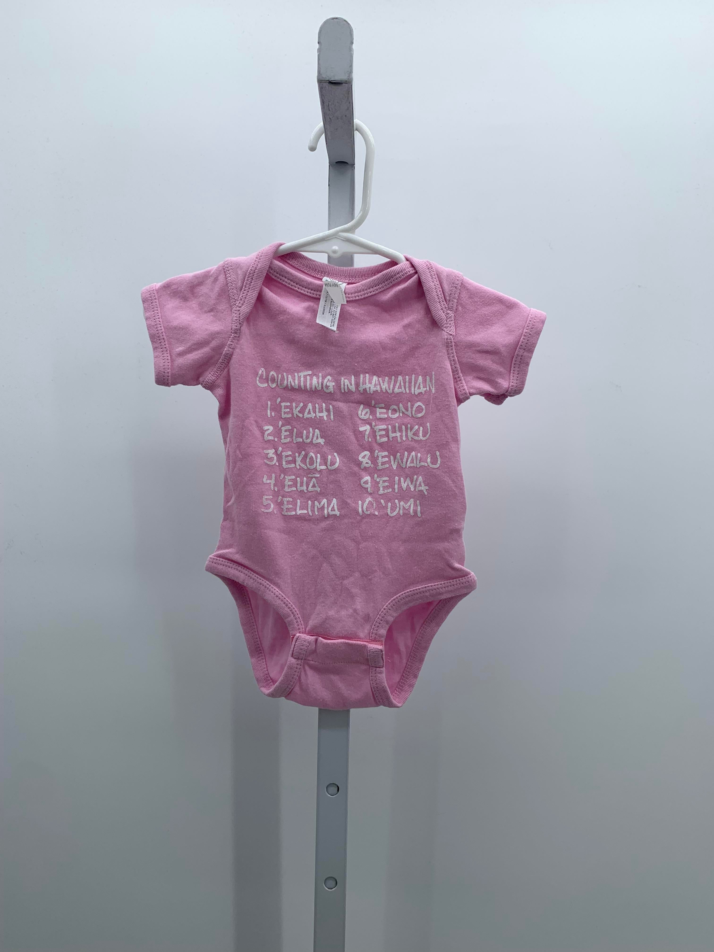 Rabbit Skins Size 6 Months Girls Short Sleeve Shirt