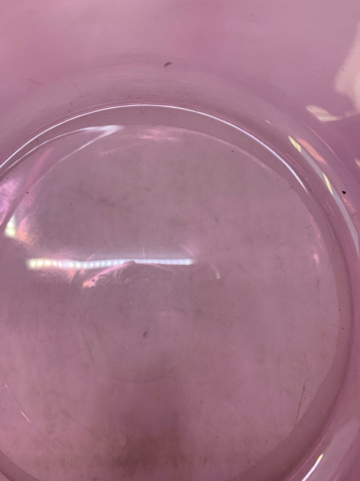 LIGHT PURPLE CORNING WARE BAKING DISH.